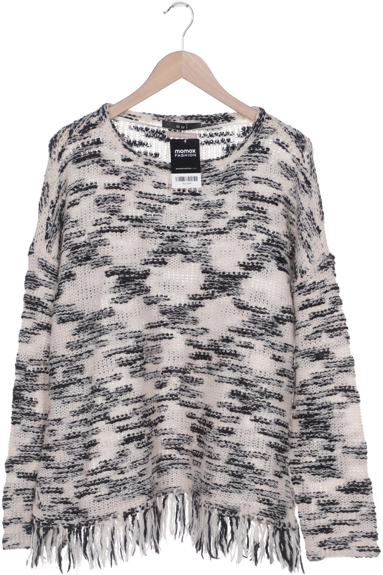 

Oui Damen Pullover, cremeweiß, Gr. 46