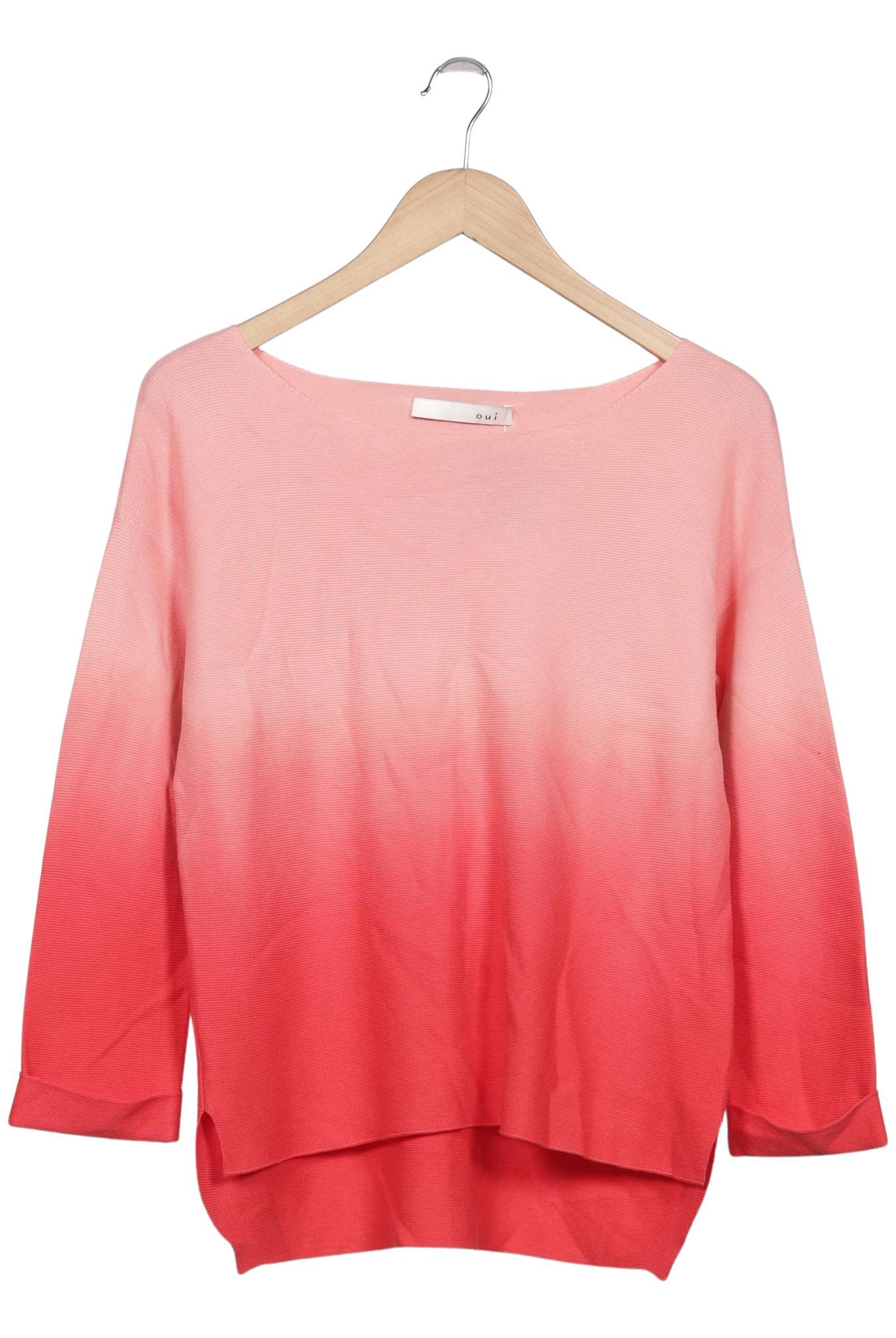 

Oui Damen Pullover, pink, Gr. 36