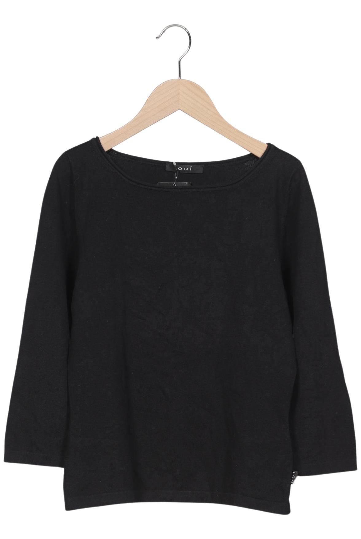

Oui Damen Pullover, schwarz, Gr. 36