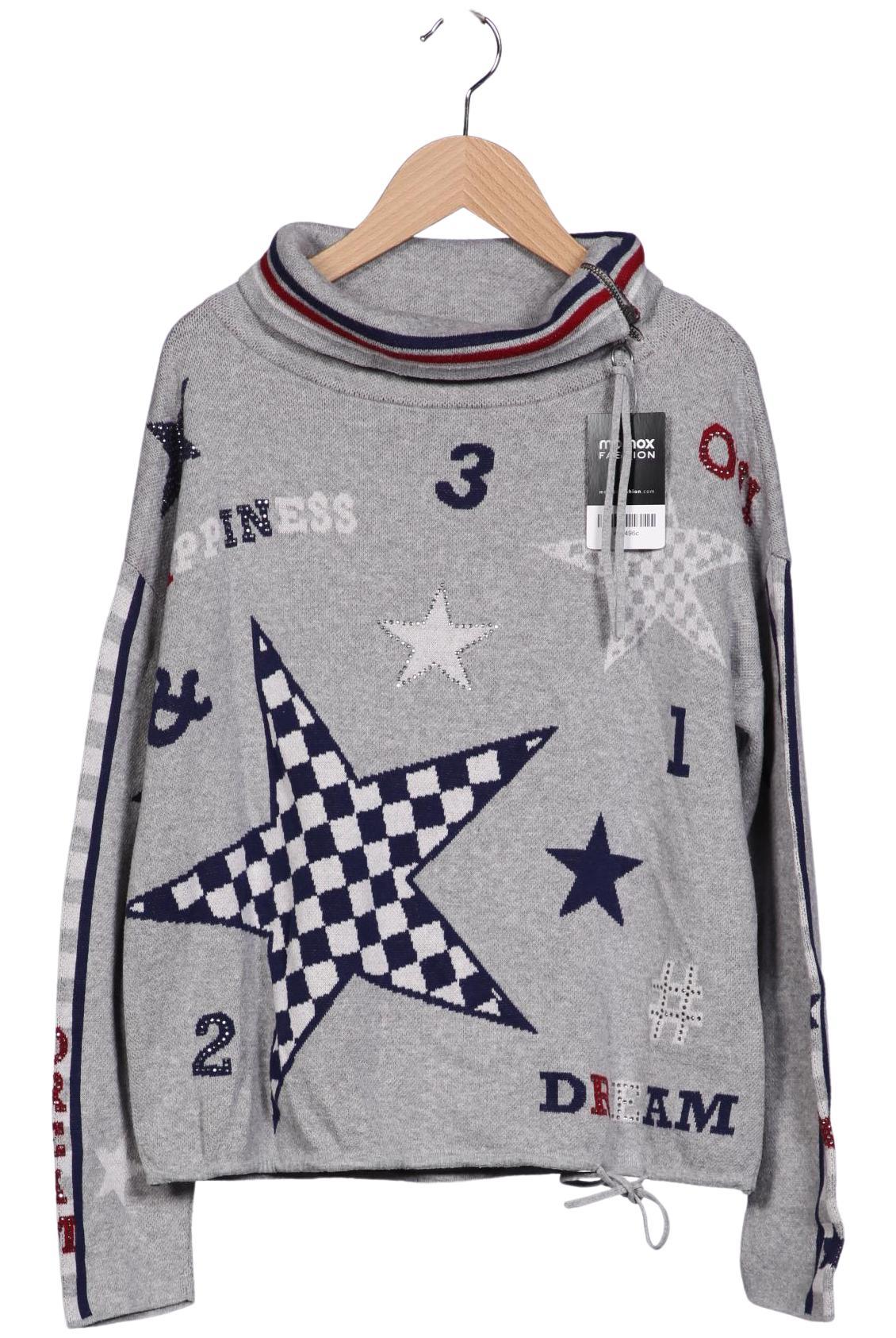 

Oui Damen Pullover, grau, Gr. 34