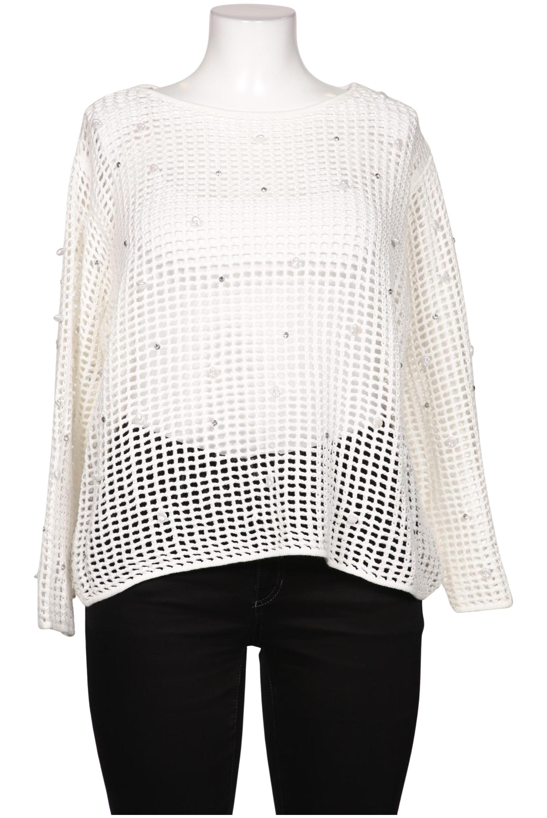 

Oui Damen Pullover, cremeweiß, Gr. 46