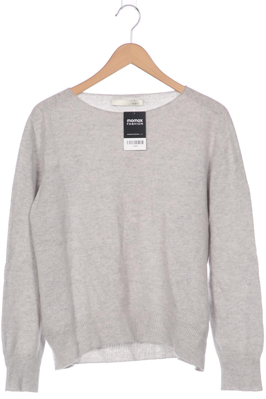 

Oui Damen Pullover, grau, Gr. 36
