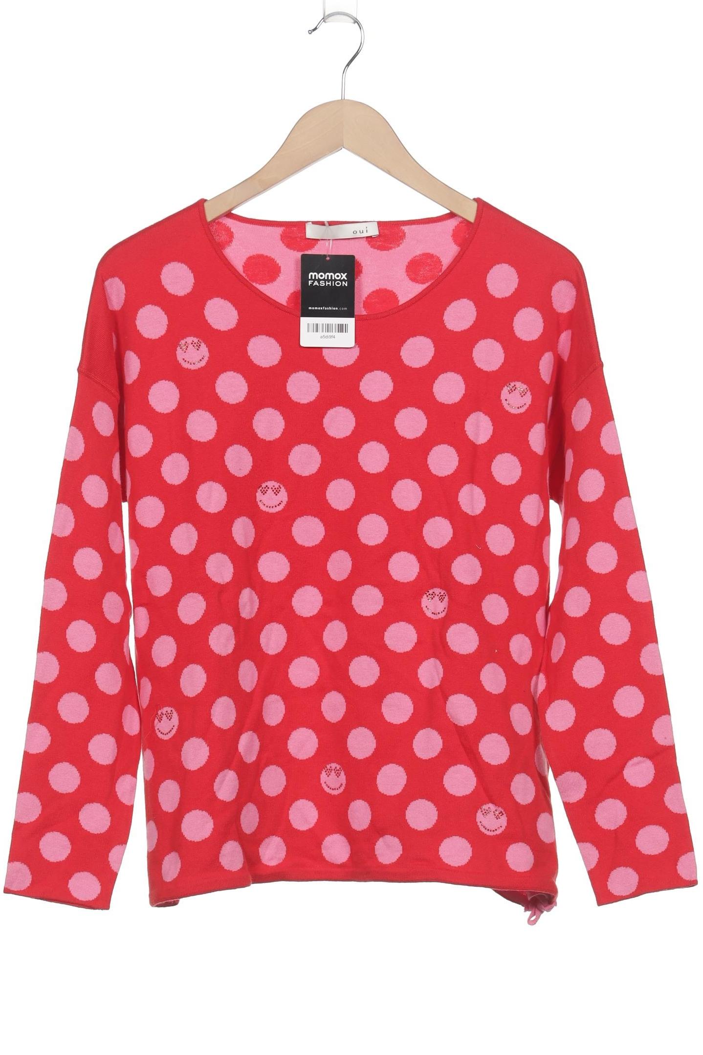 

Oui Damen Pullover, rot, Gr. 38