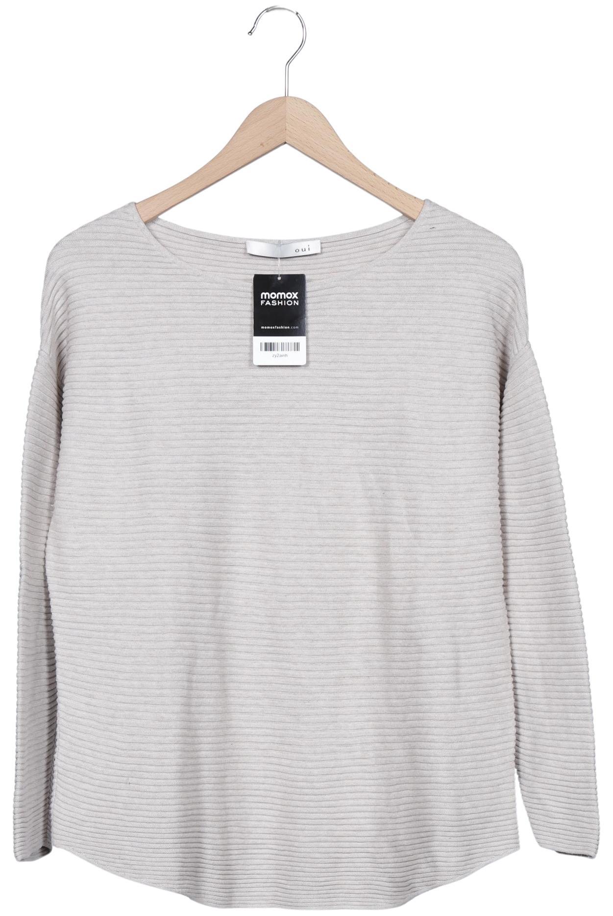 

Oui Damen Pullover, grau, Gr. 40