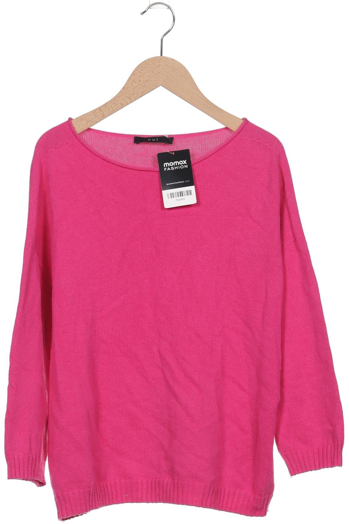 

Oui Damen Pullover, pink, Gr. 36