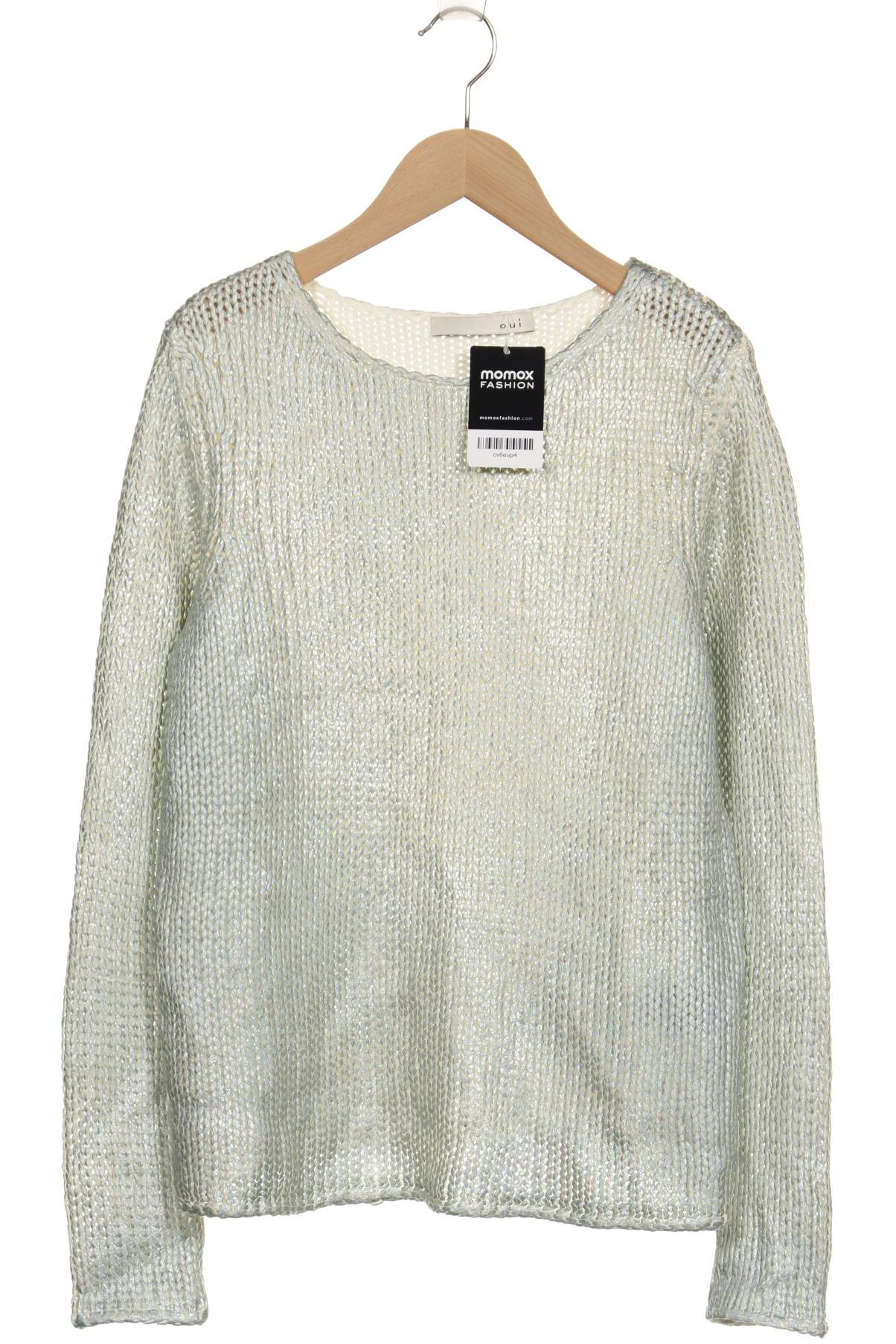 

Oui Damen Pullover, cremeweiß, Gr. 36