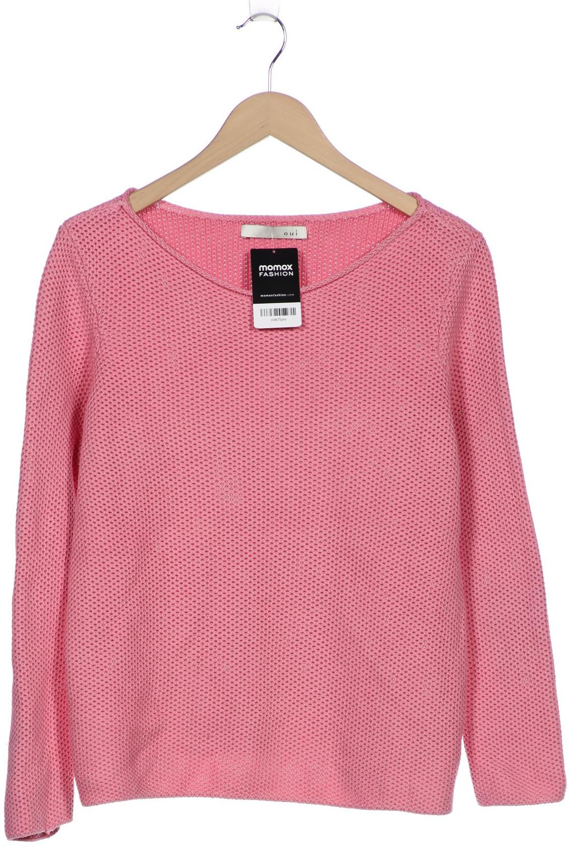 

Oui Damen Pullover, pink, Gr. 42