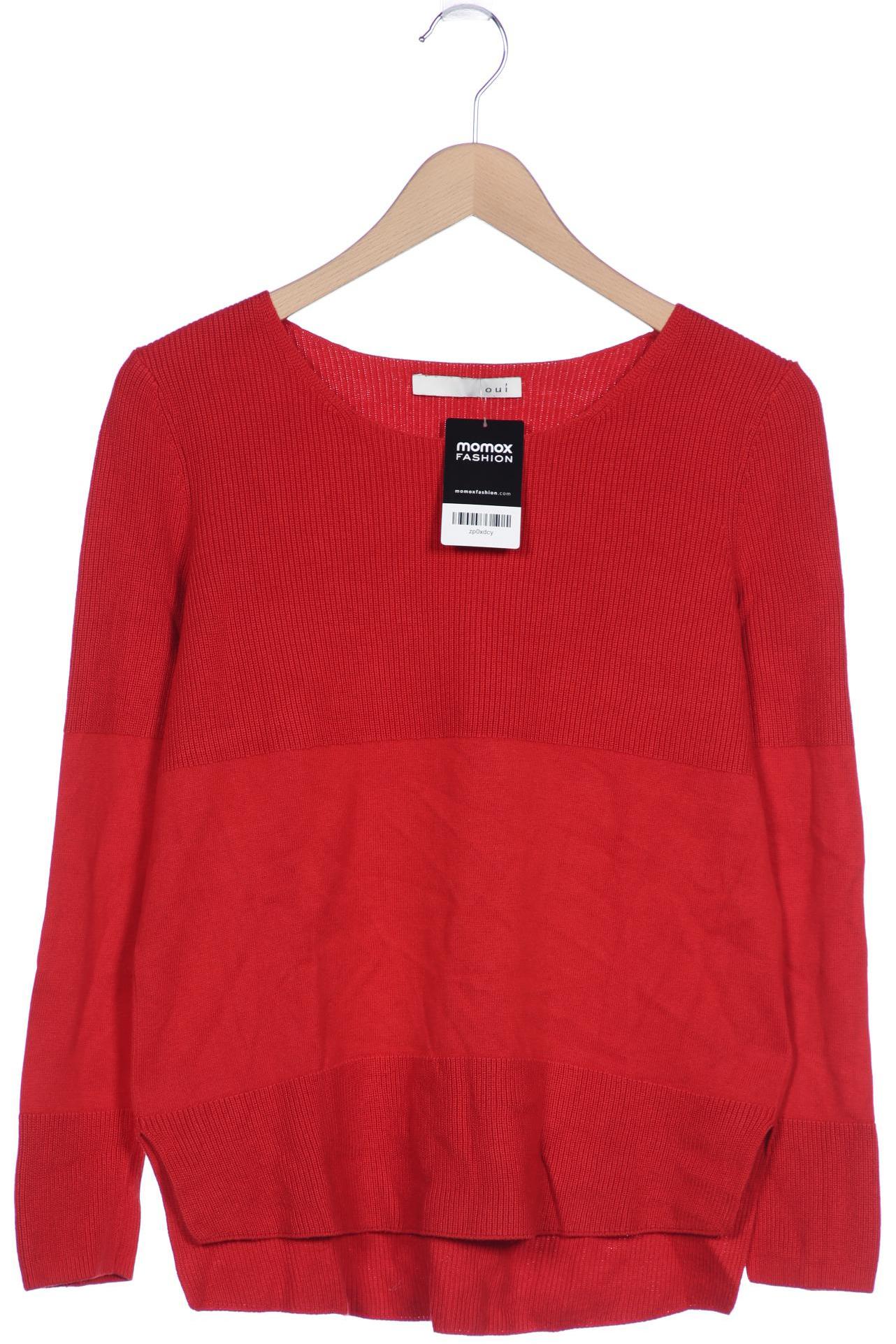 

Oui Damen Pullover, rot, Gr. 38