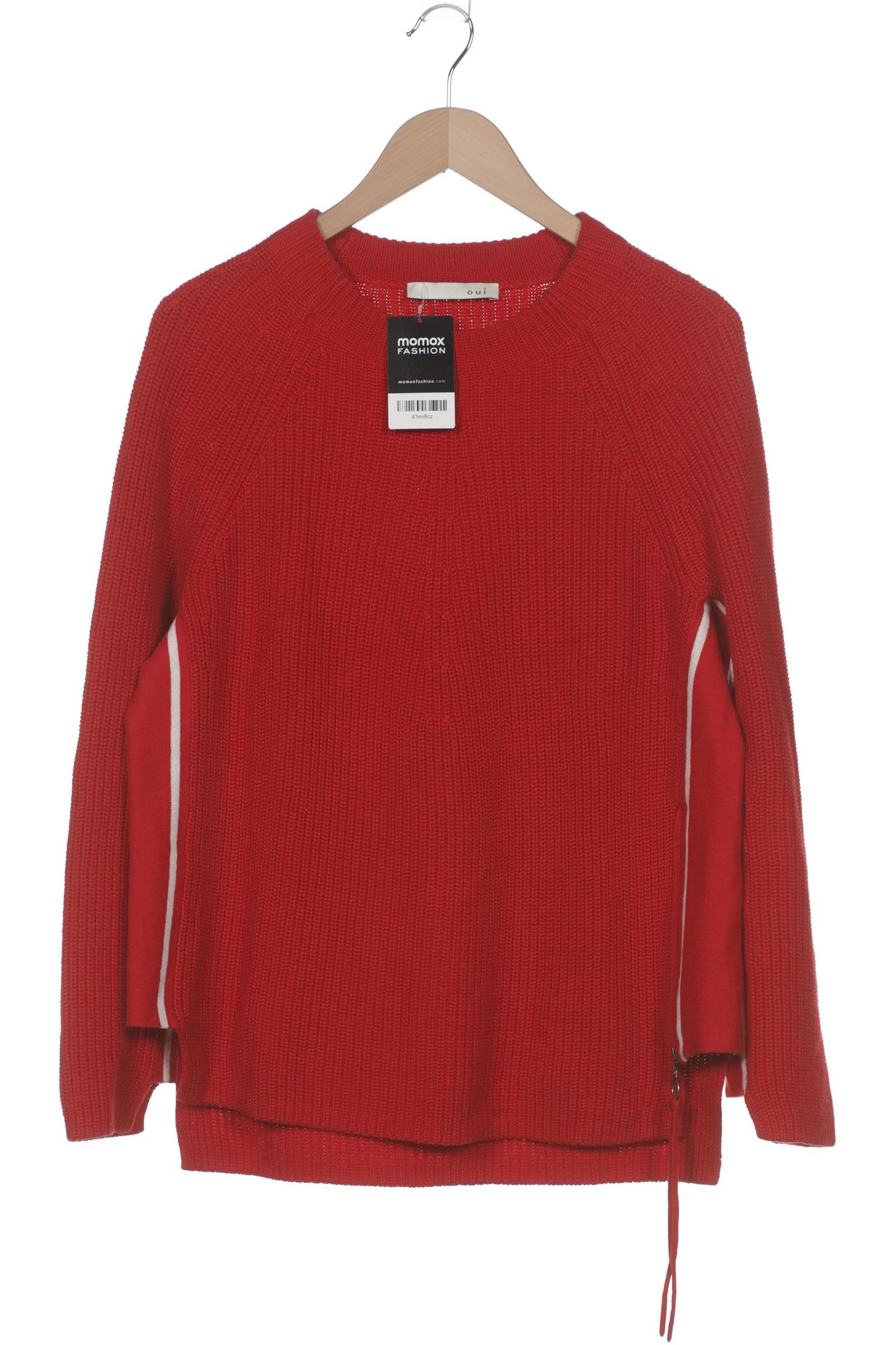 

Oui Damen Pullover, rot, Gr. 42