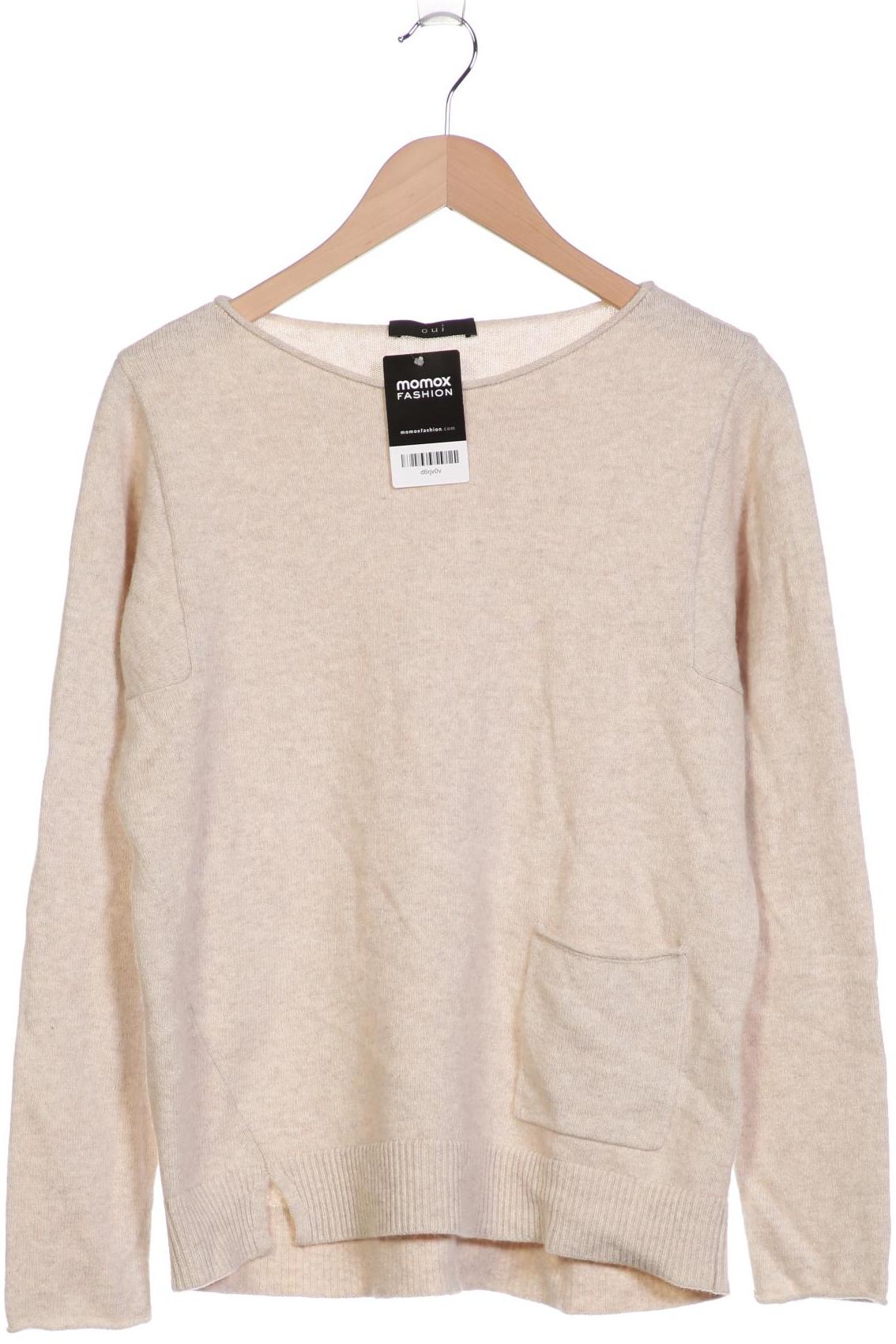 

Oui Damen Pullover, cremeweiß, Gr. 36