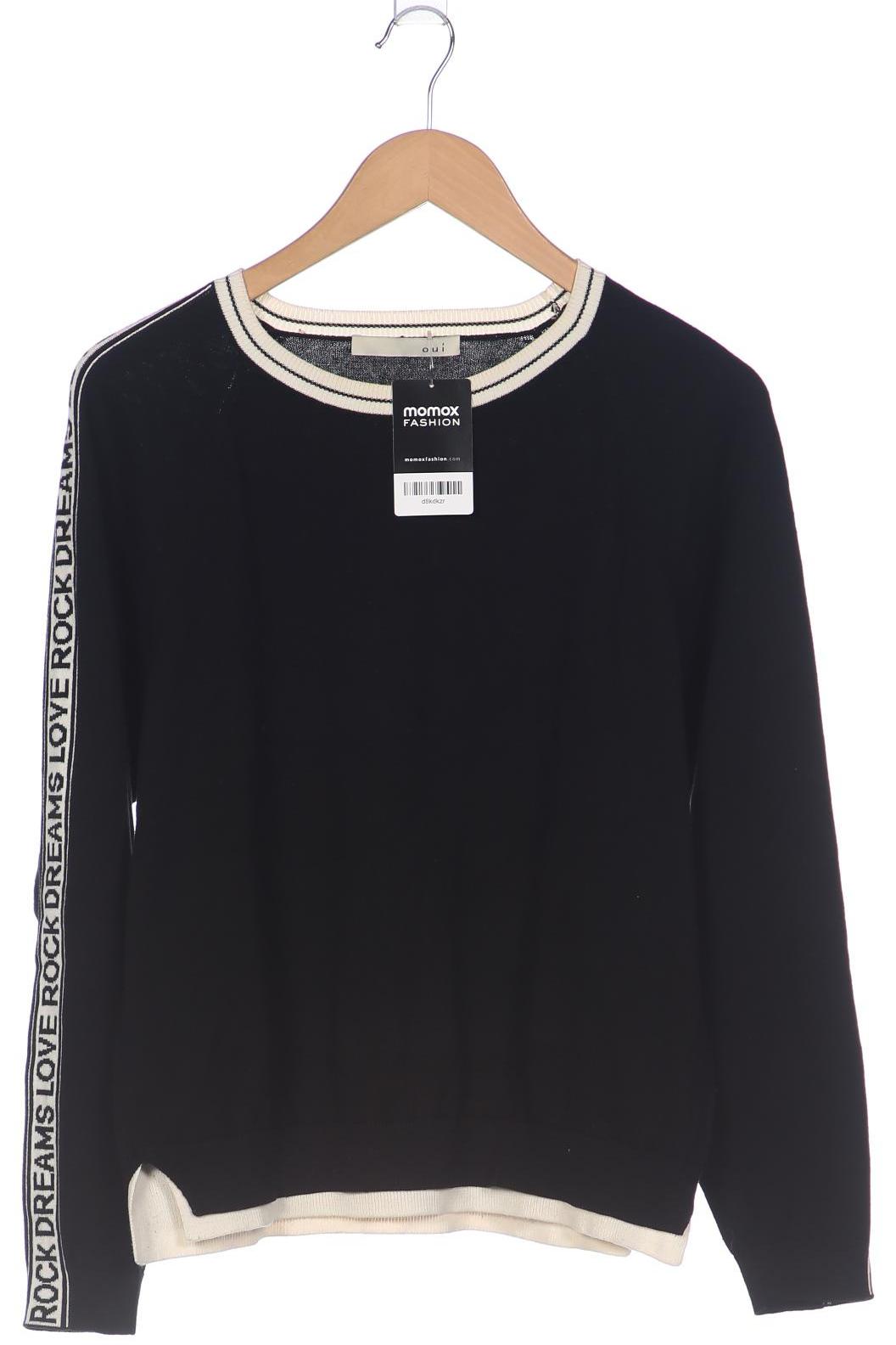 

Oui Damen Pullover, schwarz, Gr. 36