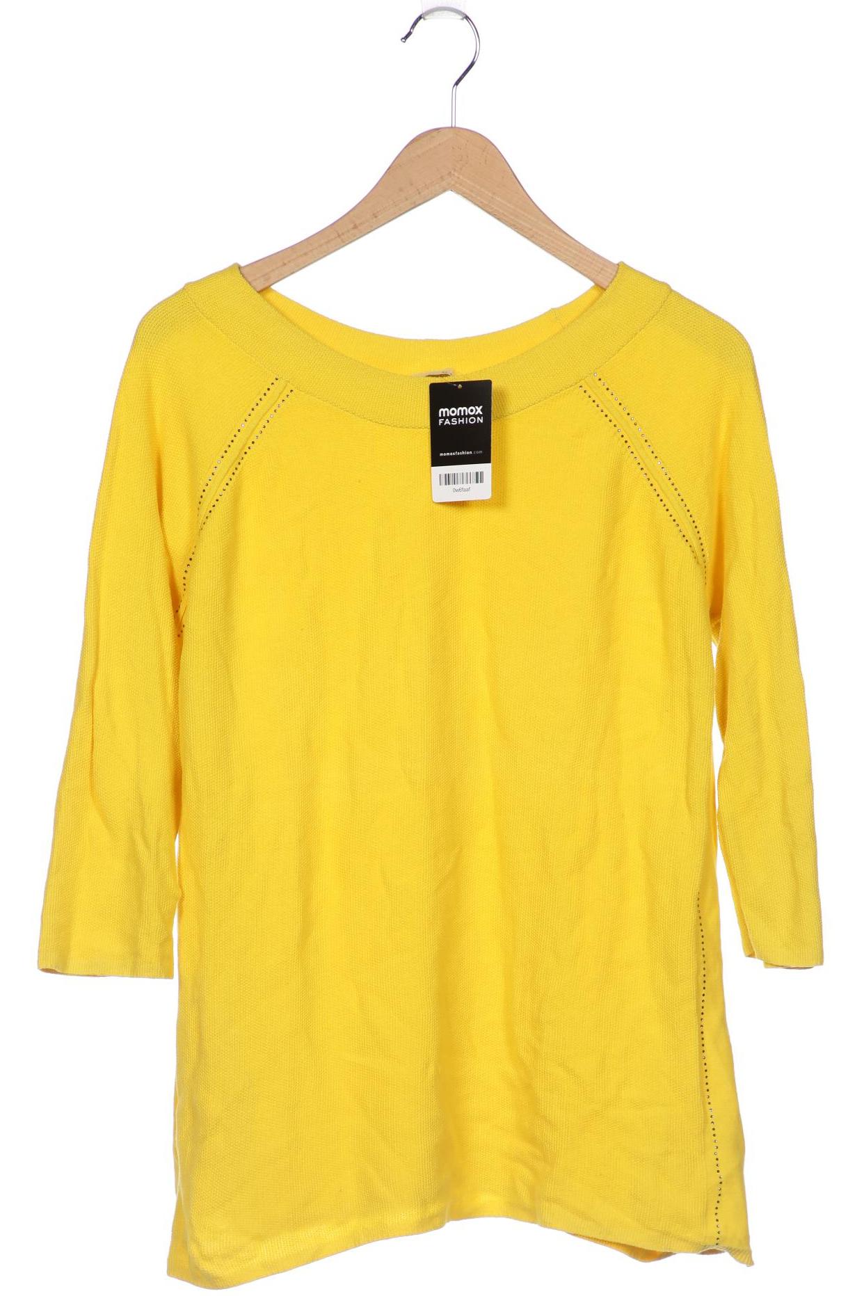 

Oui Damen Pullover, gelb, Gr. 44
