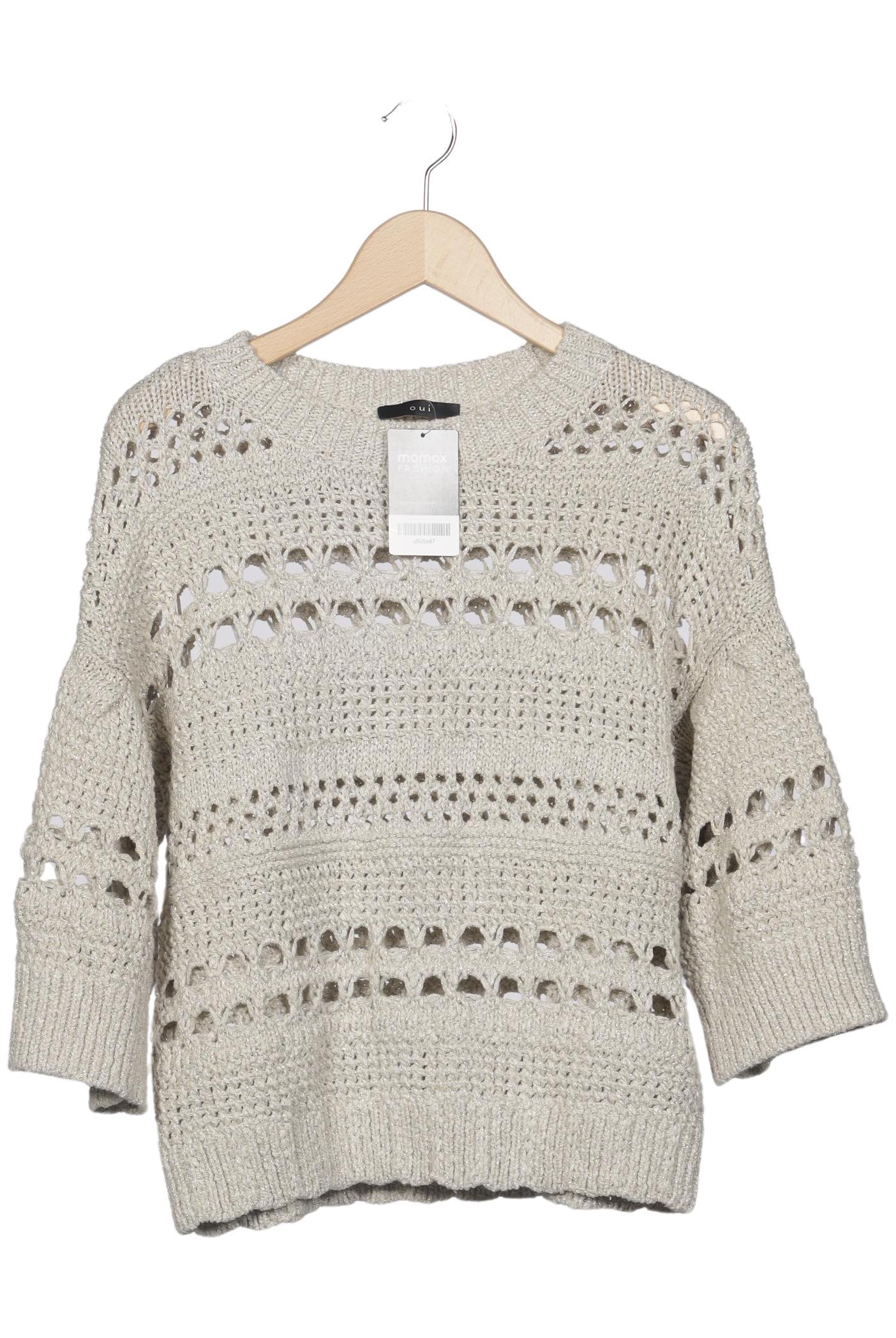 

Oui Damen Pullover, beige, Gr. 38