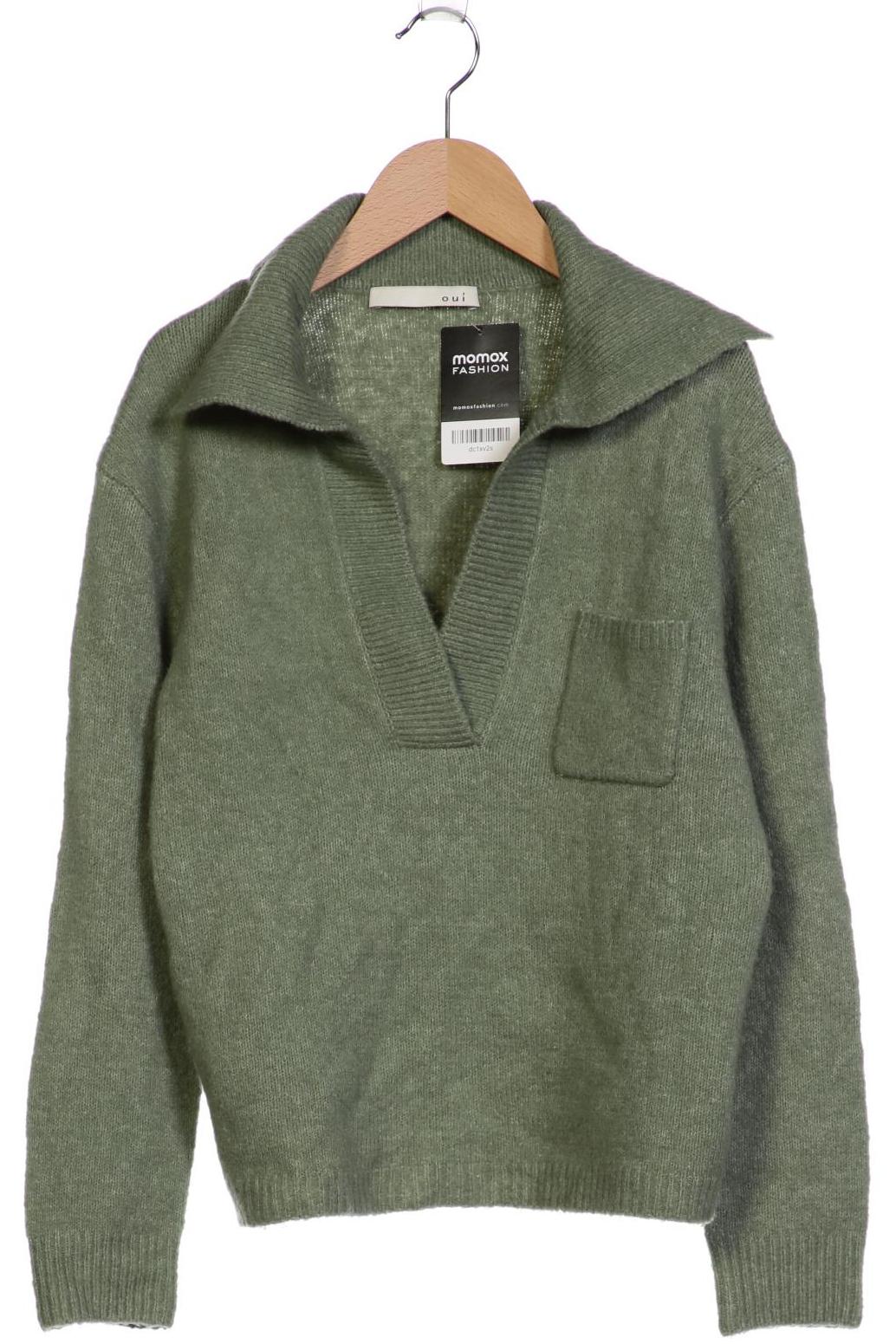 

Oui Damen Pullover, hellgrün, Gr. 36