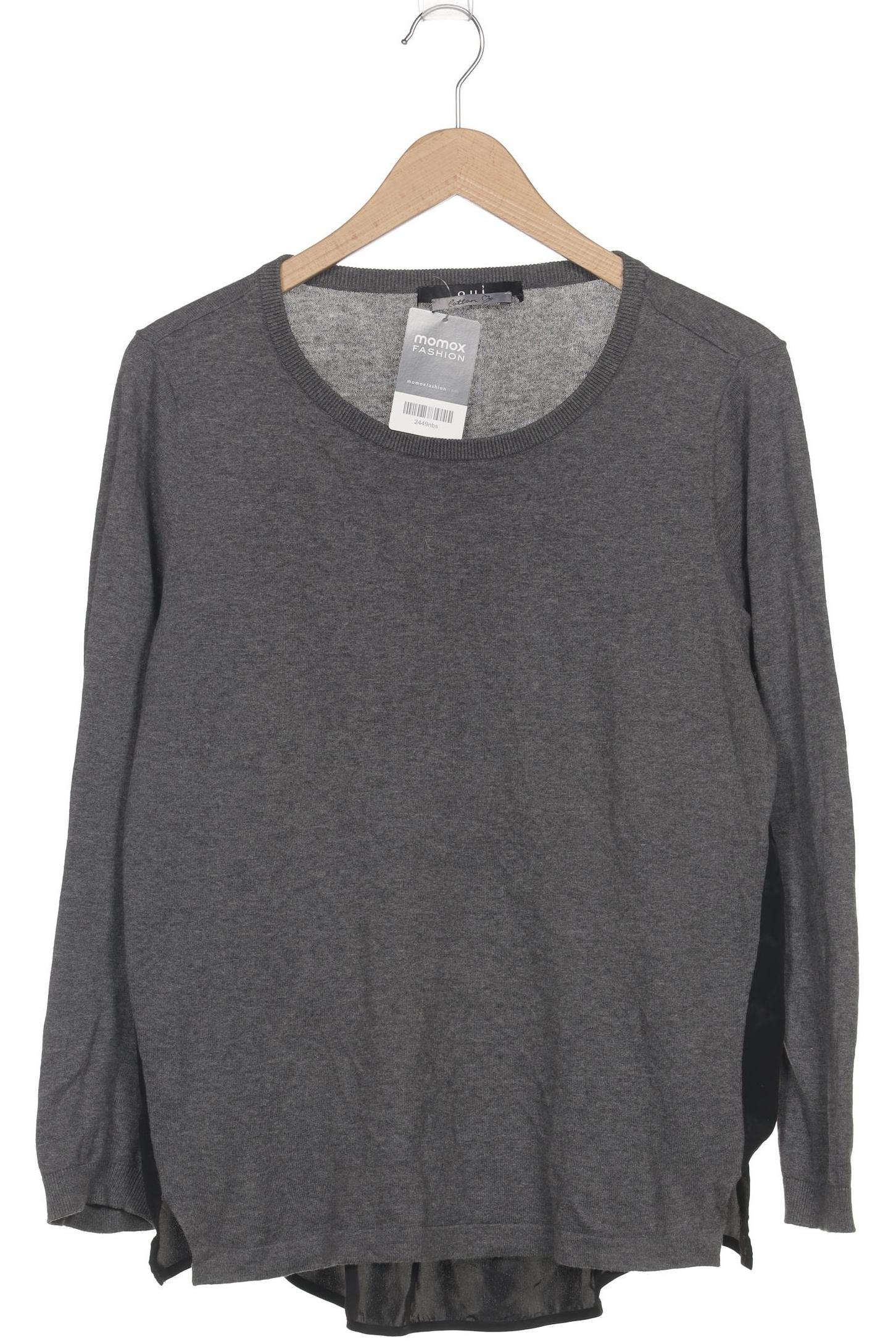 

Oui Damen Pullover, grau, Gr. 40