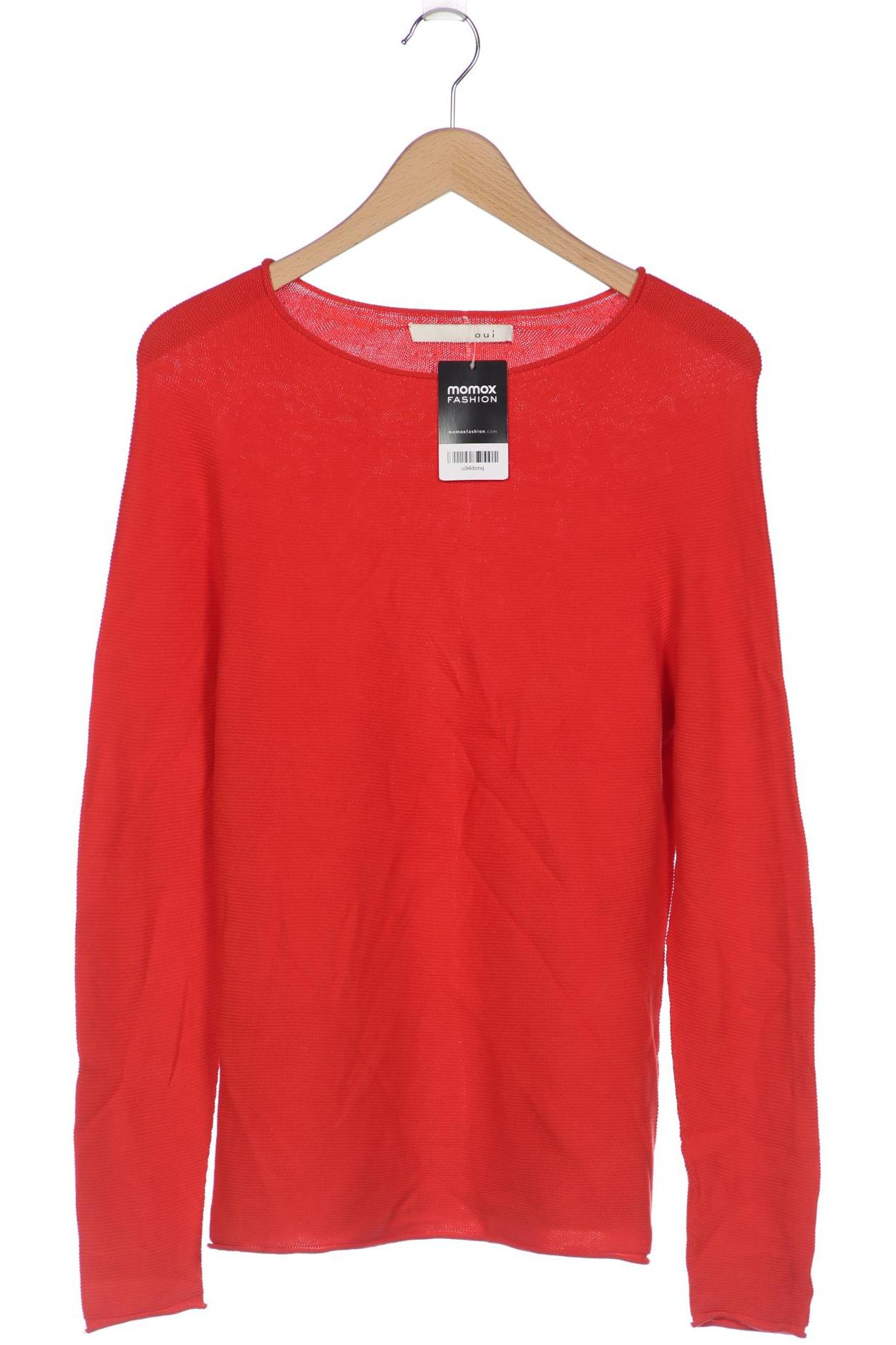 

Oui Damen Pullover, rot