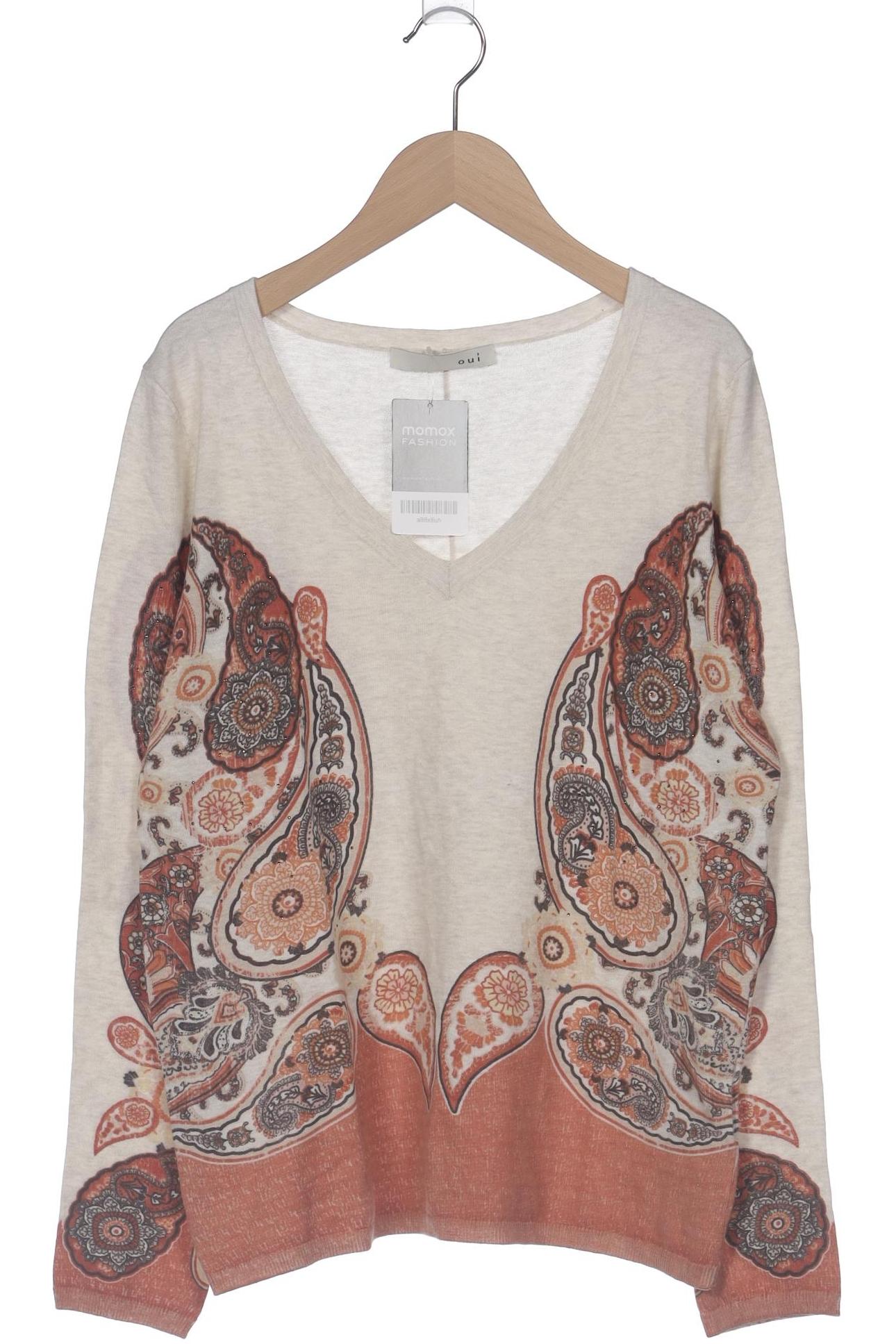 

Oui Damen Pullover, cremeweiß, Gr. 40