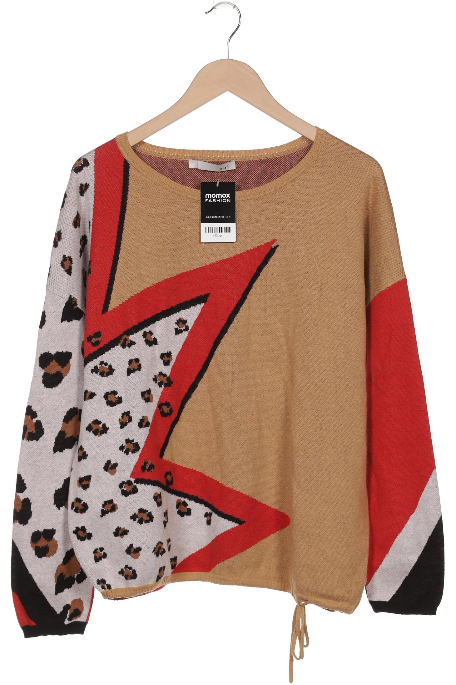 

Oui Damen Pullover, beige, Gr. 42