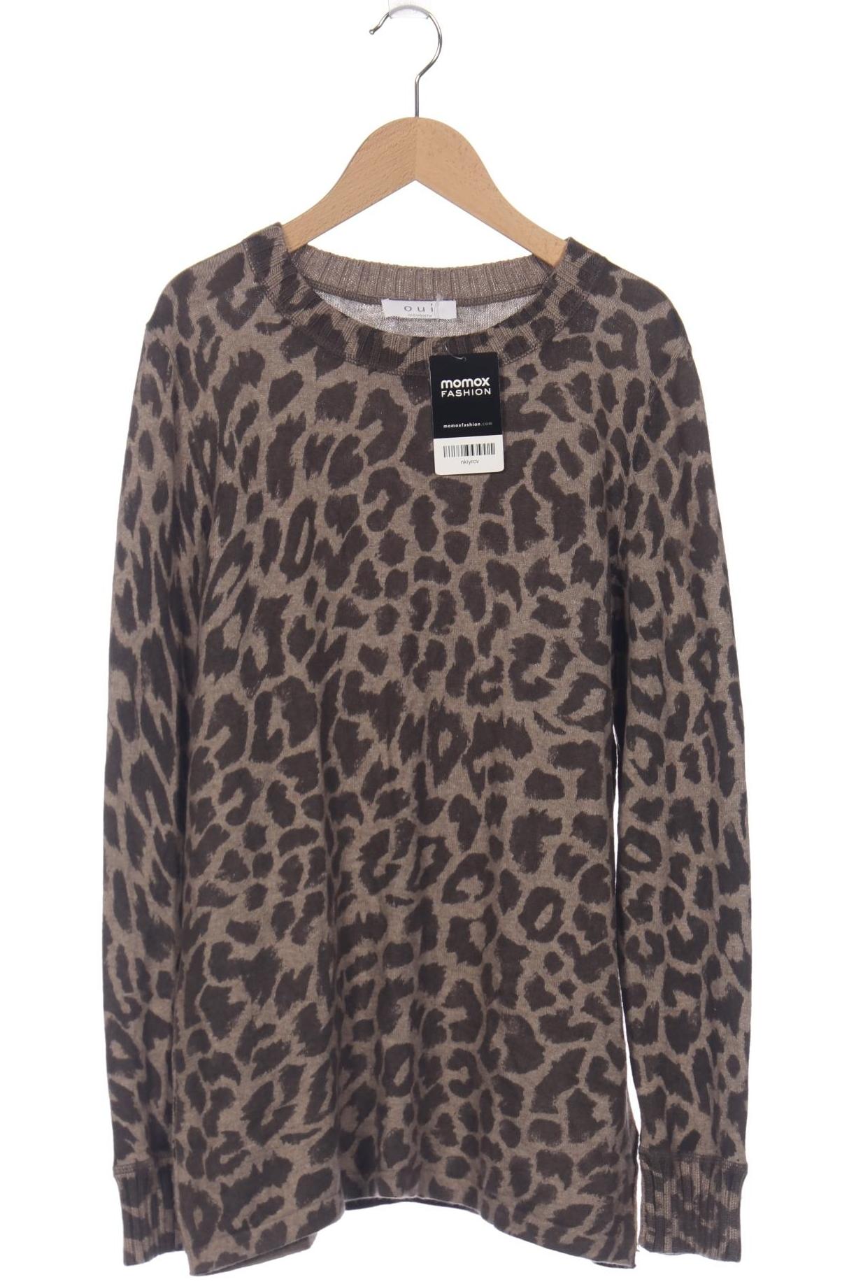 

Oui Damen Pullover, braun, Gr. 44