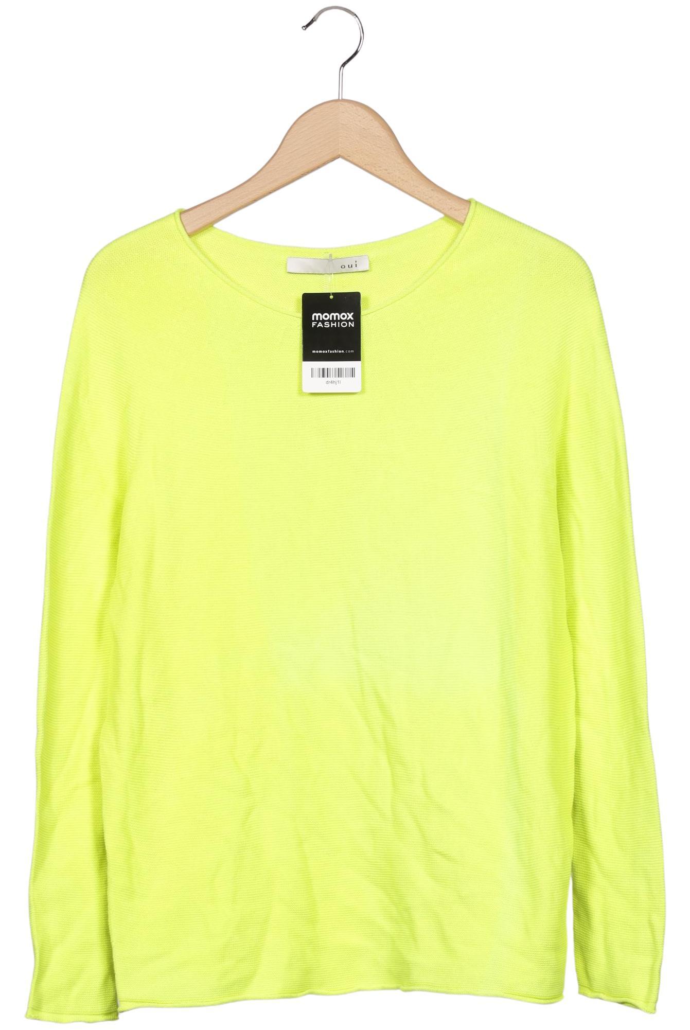 

Oui Damen Pullover, neon, Gr. 36