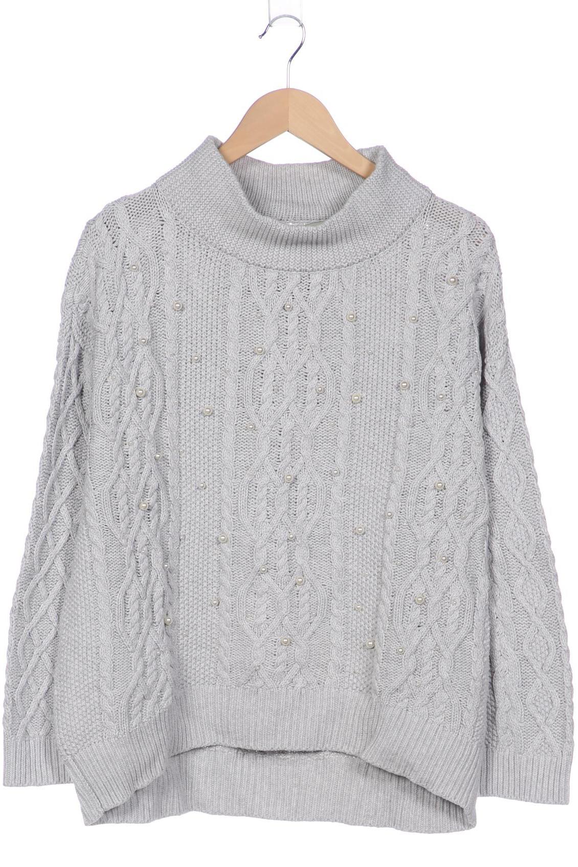 

Oui Damen Pullover, grau