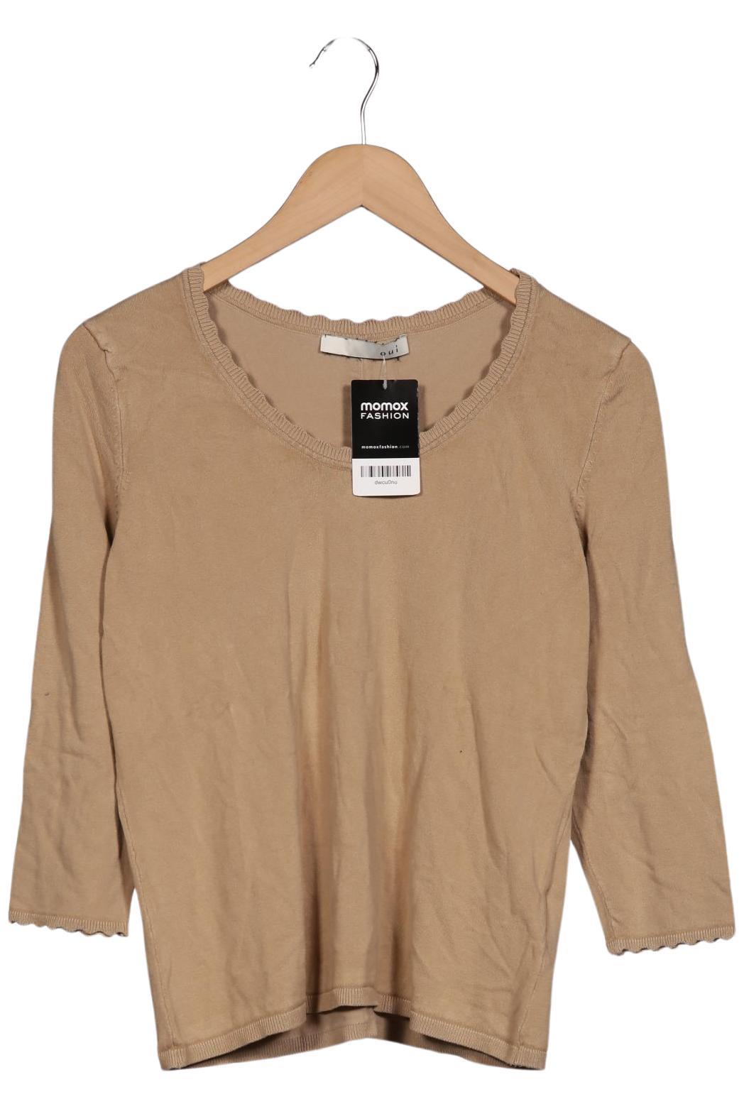 

Oui Damen Pullover, beige, Gr. 40