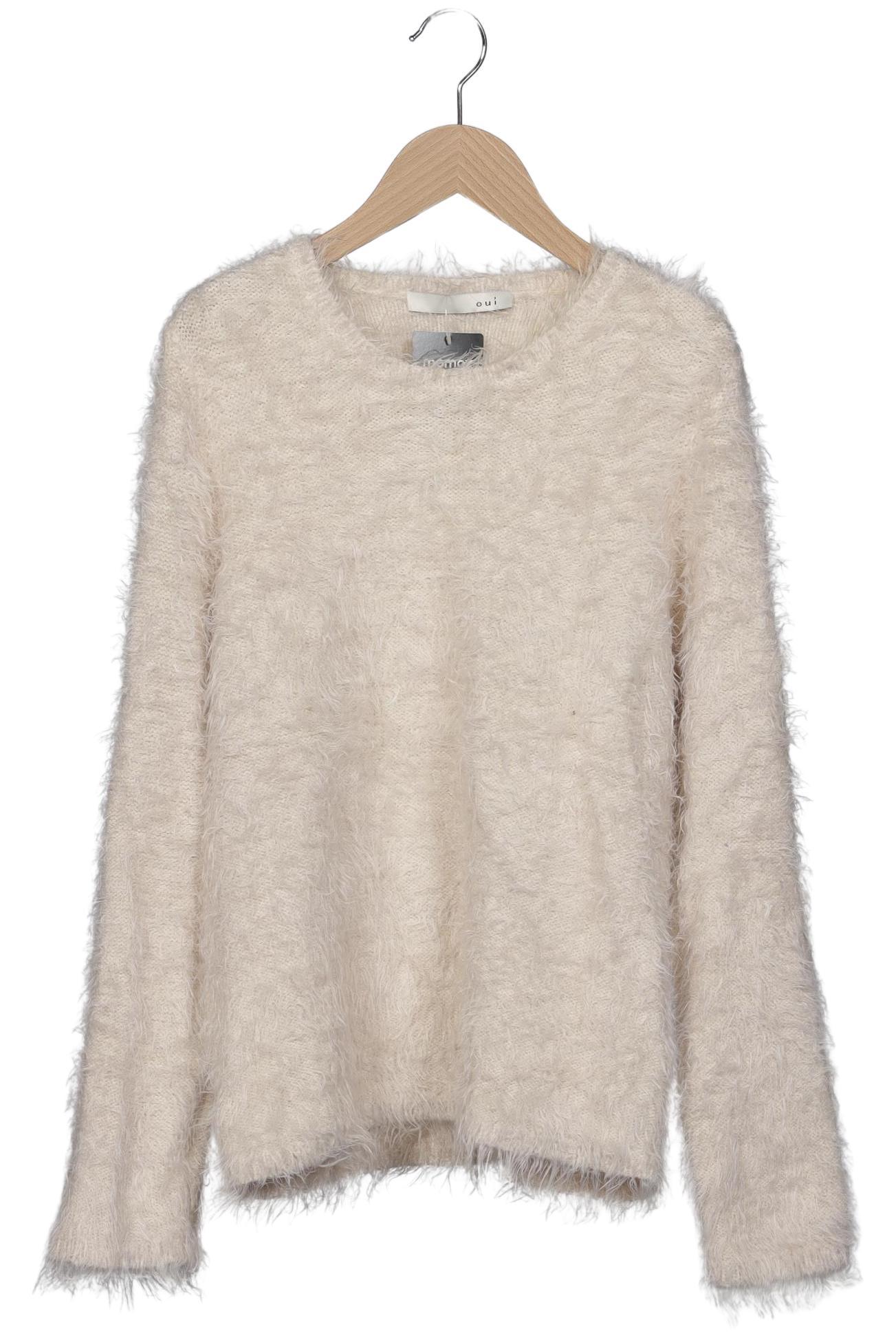 

Oui Damen Pullover, cremeweiß, Gr. 40
