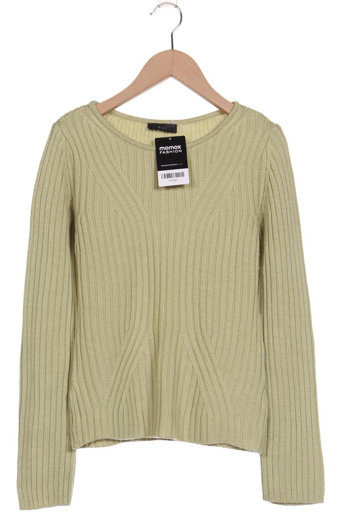 

Oui Damen Pullover, grün, Gr. 34