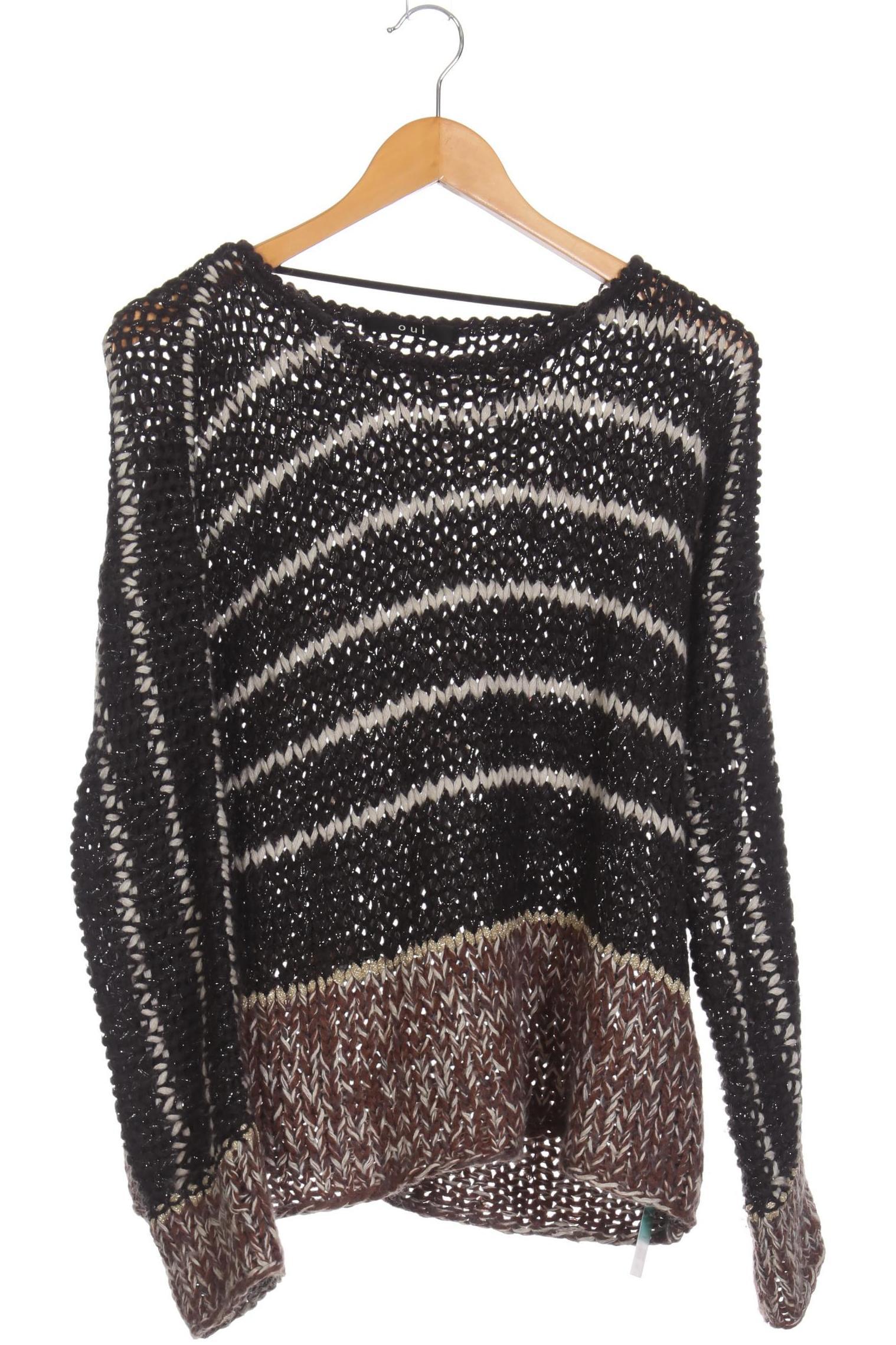 

Oui Damen Pullover, grau, Gr. 42