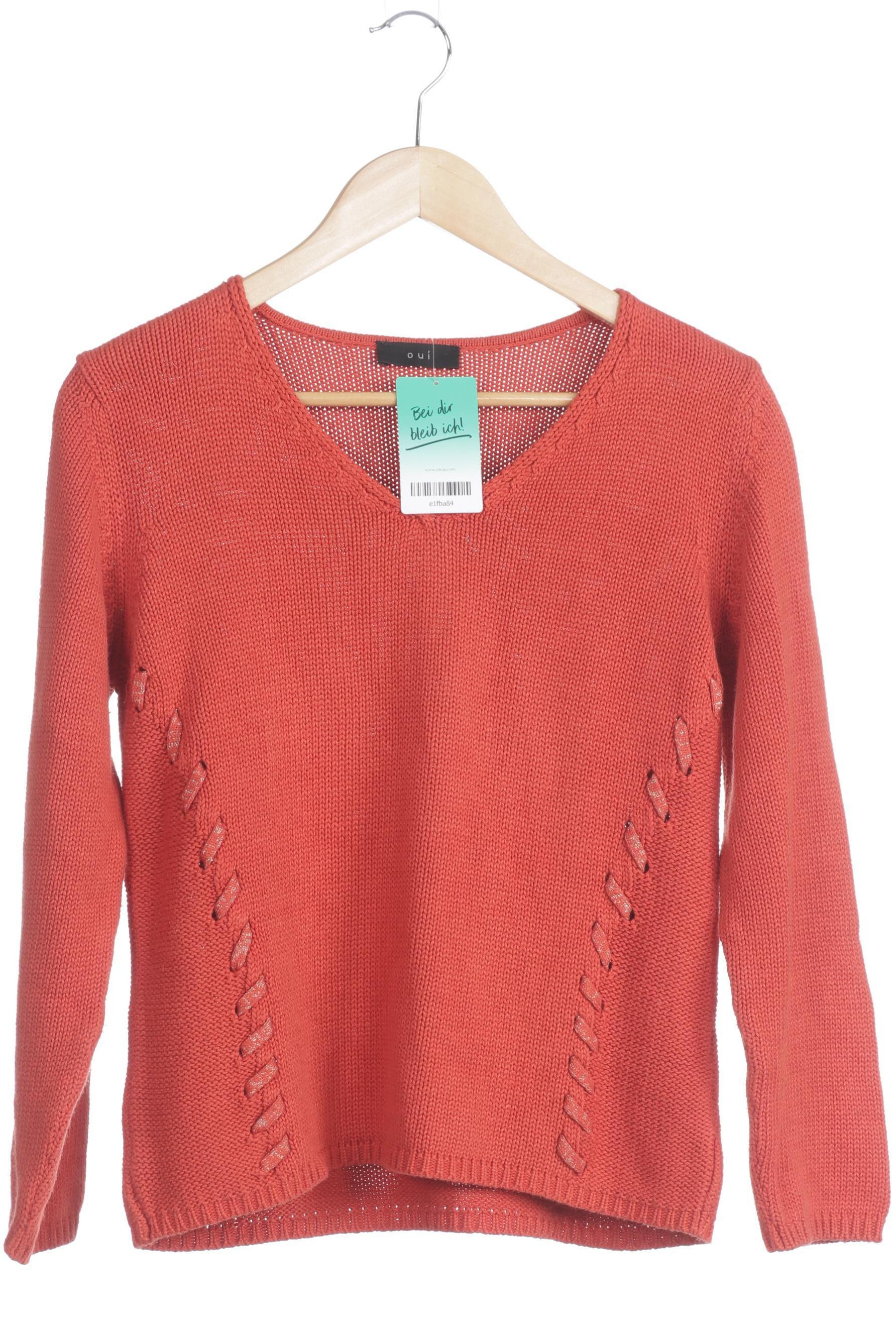 

Oui Damen Pullover, orange, Gr.