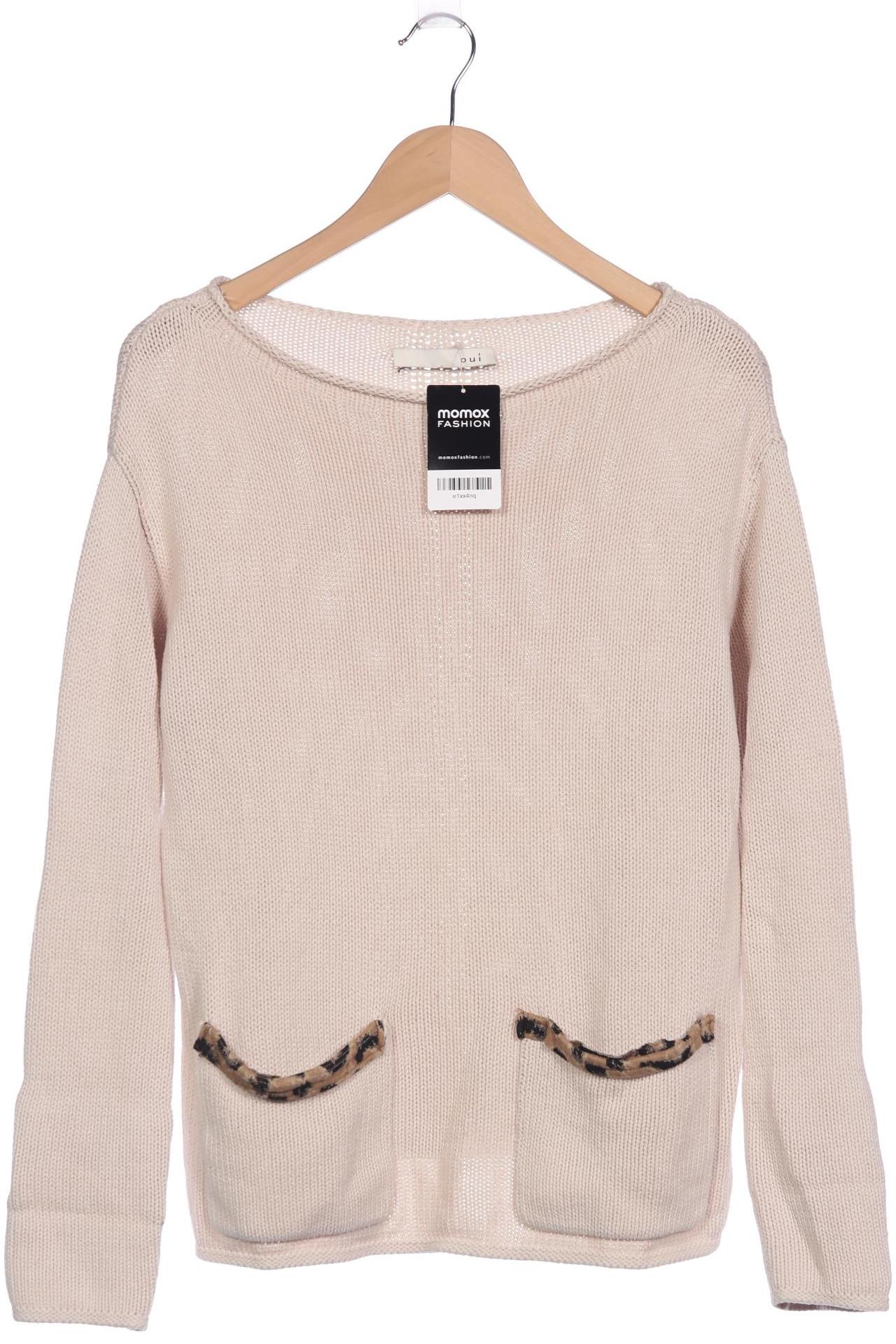 

Oui Damen Pullover, cremeweiß, Gr. 36