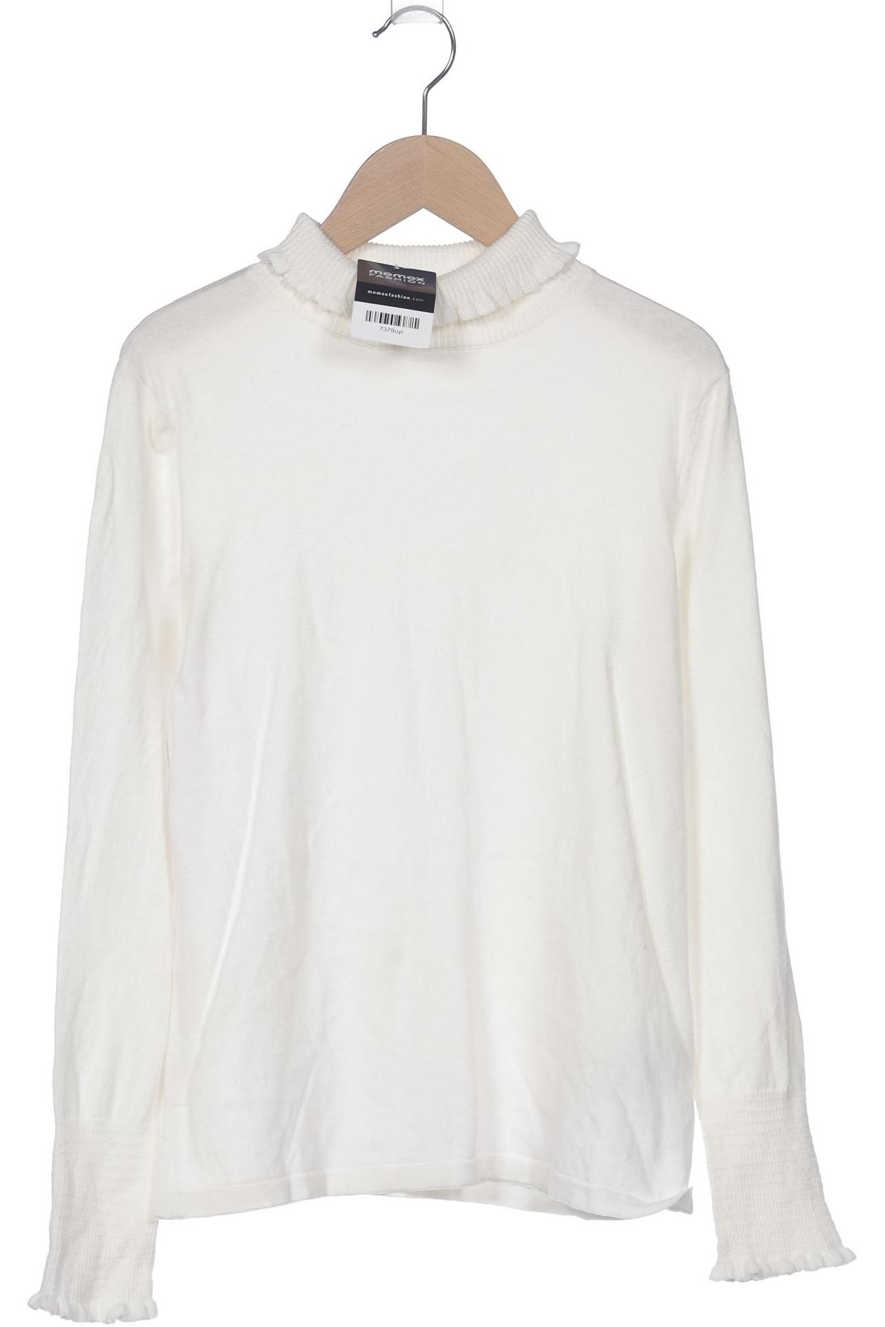 

Oui Damen Pullover, weiß, Gr. 38