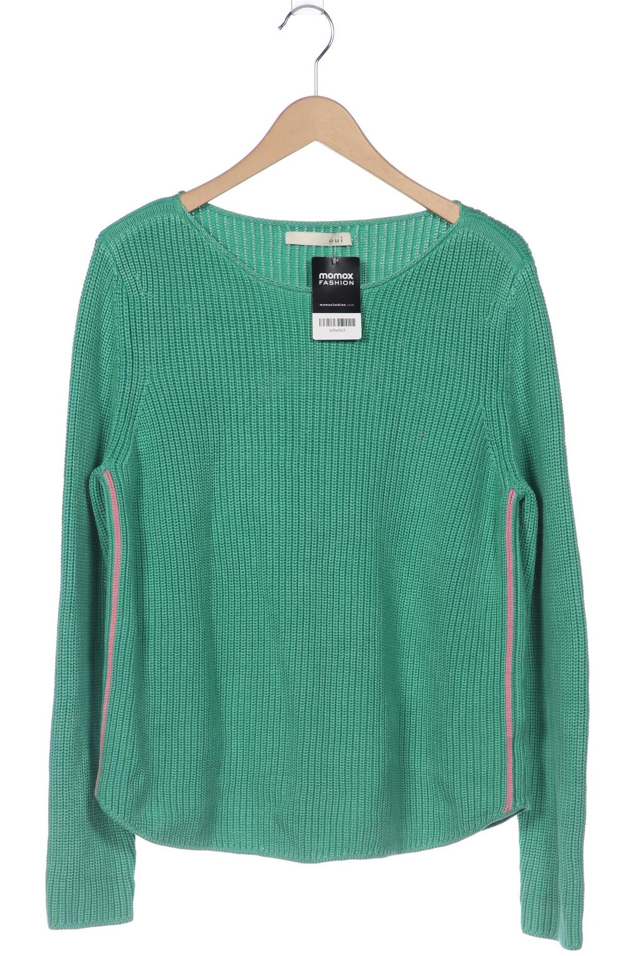 

Oui Damen Pullover, türkis, Gr. 42