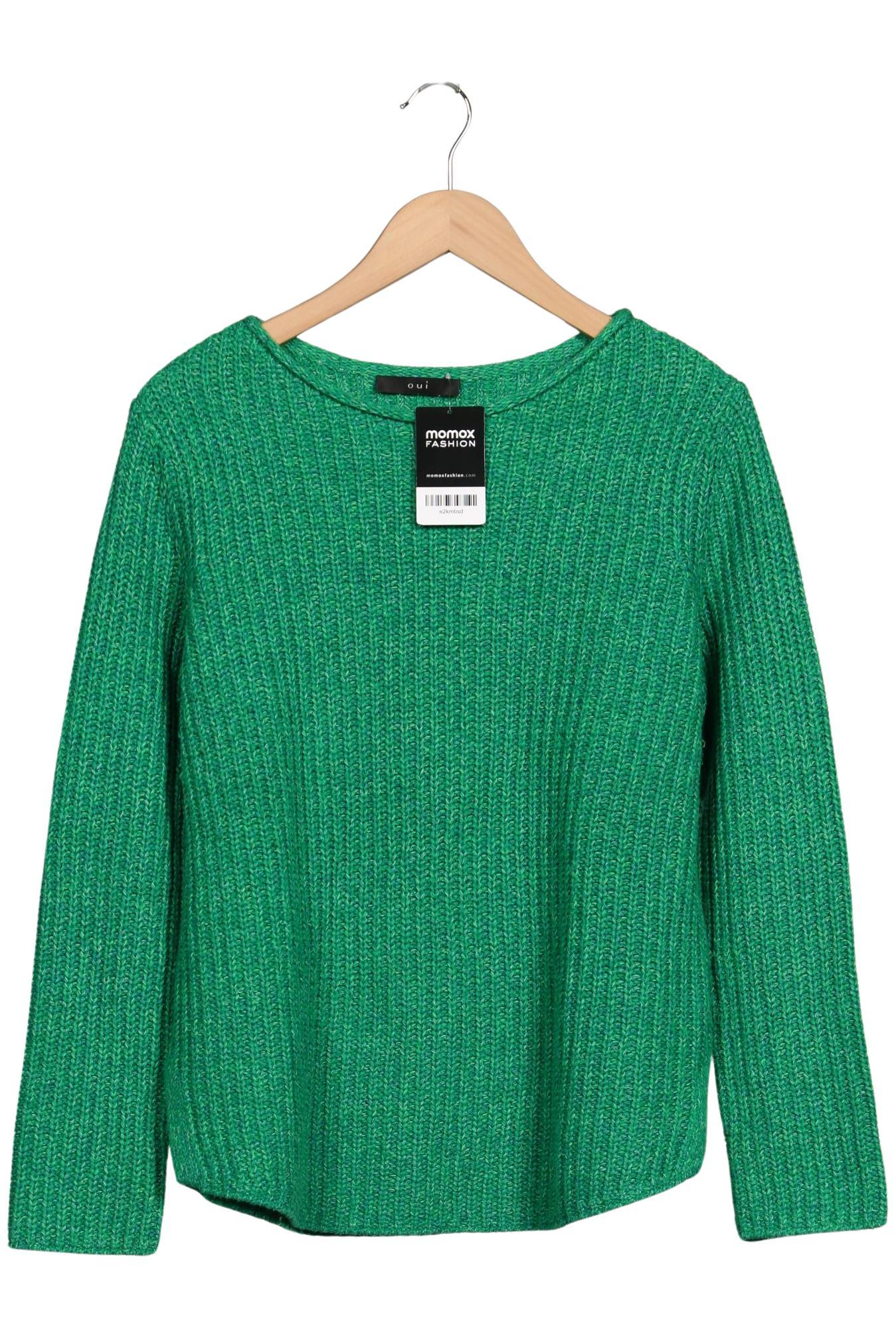 

Oui Damen Pullover, grün, Gr. 46
