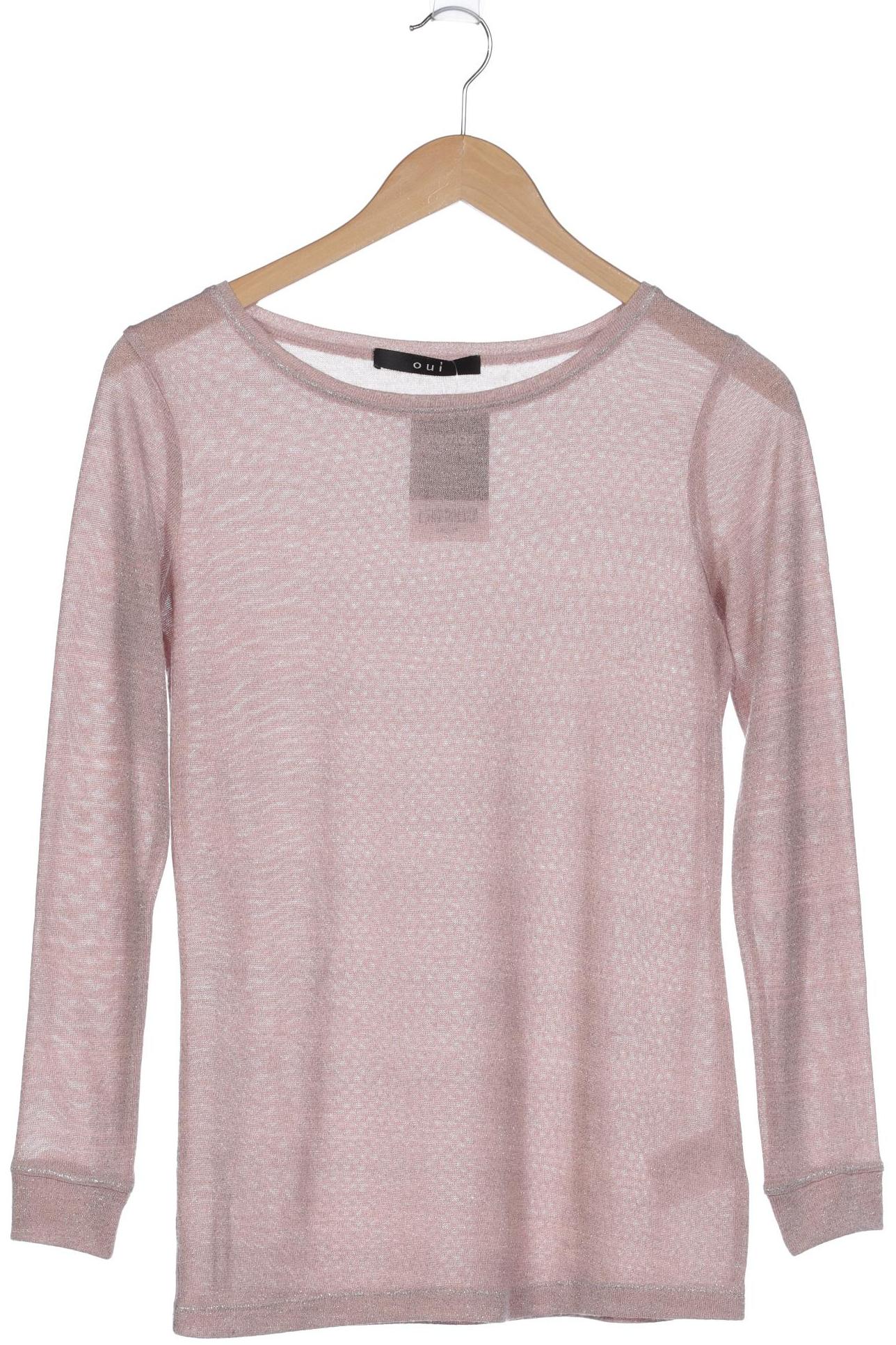 

Oui Damen Pullover, pink, Gr. 34