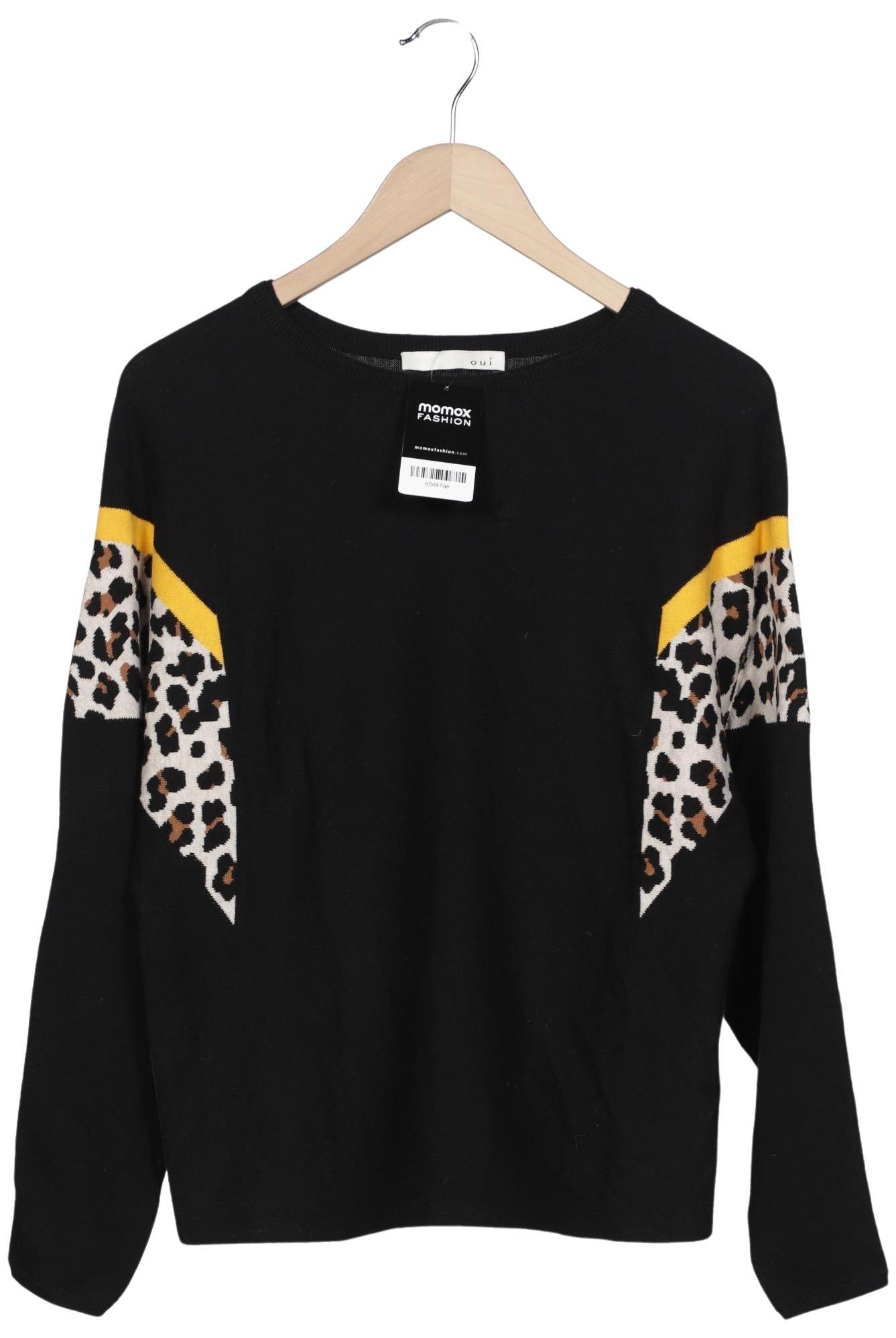 

Oui Damen Pullover, schwarz, Gr. 36