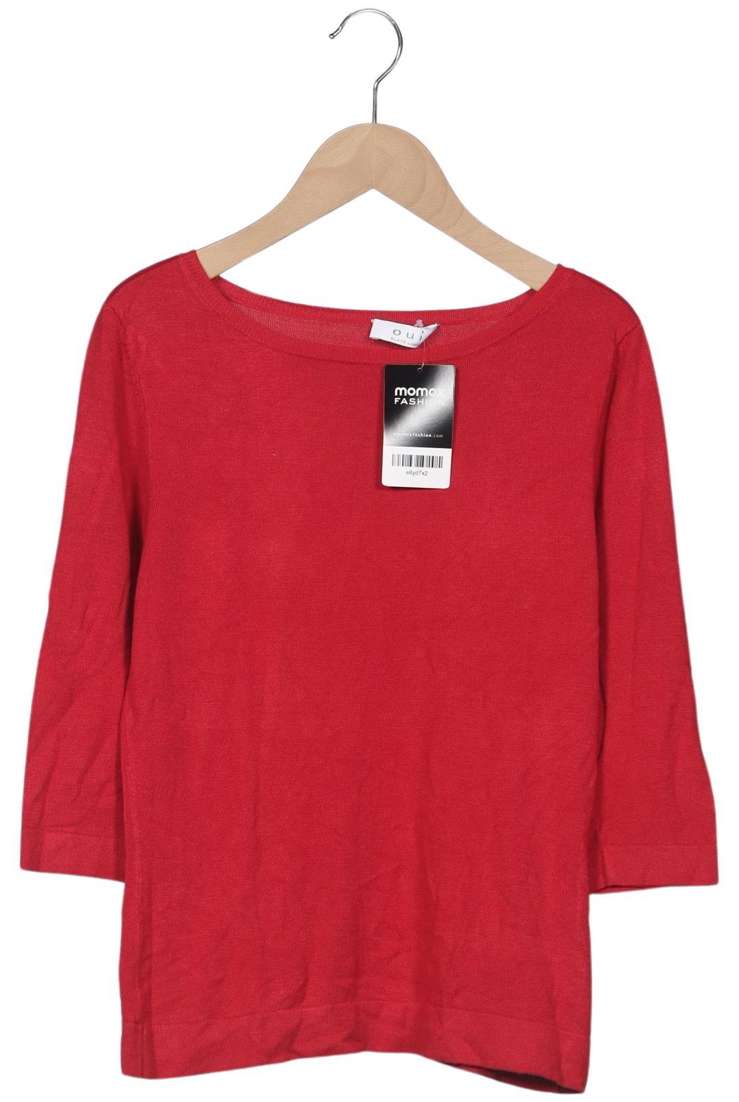 

Oui Damen Pullover, rot, Gr. 36