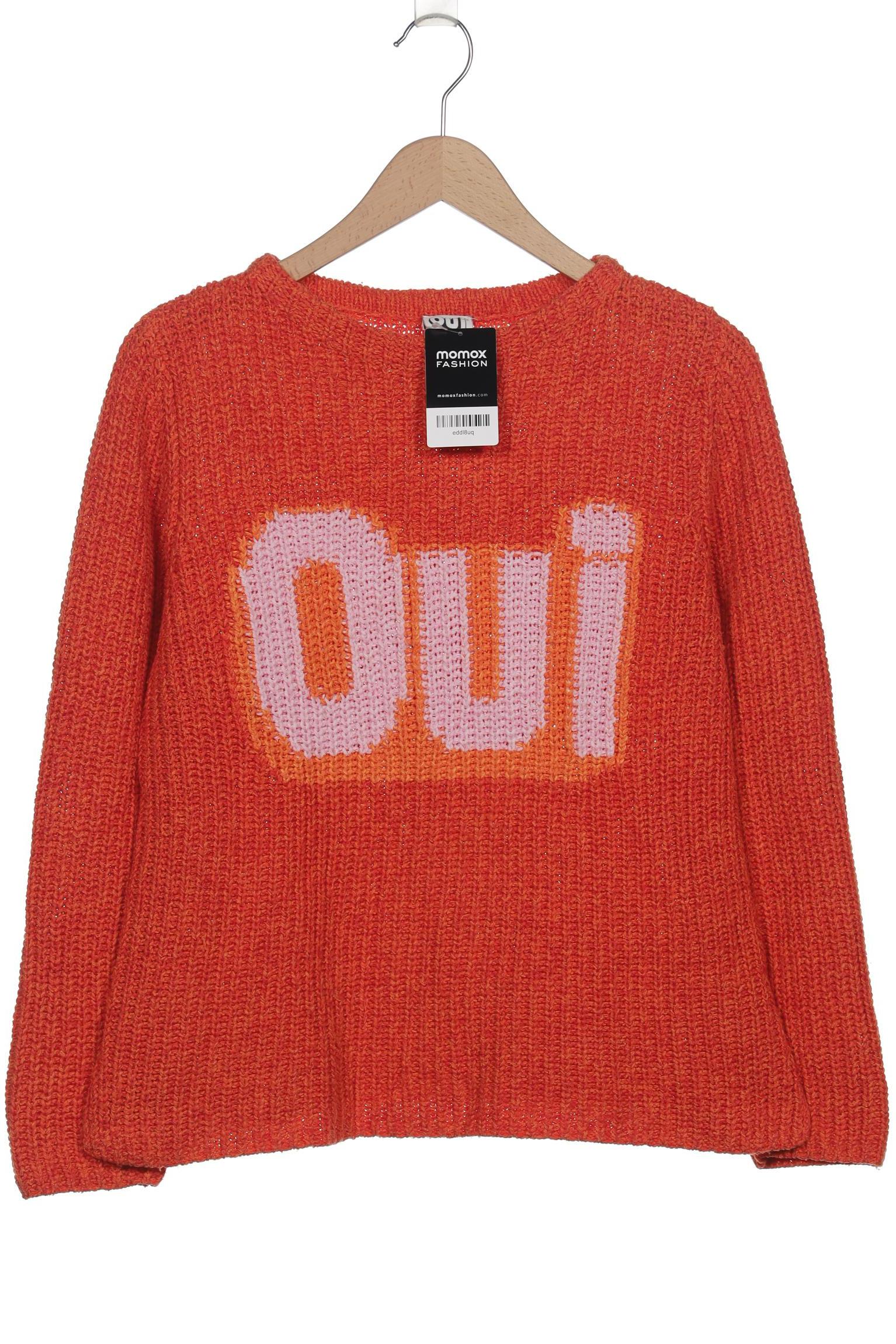 

Oui Damen Pullover, orange, Gr. 38