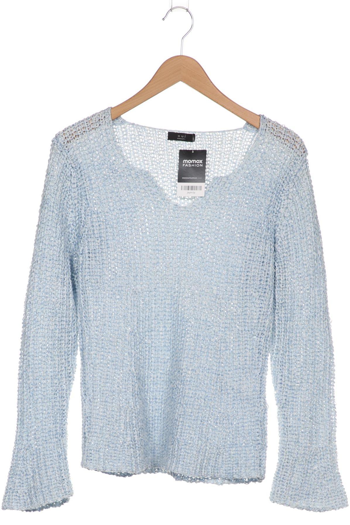 

Oui Damen Pullover, hellblau, Gr. 38