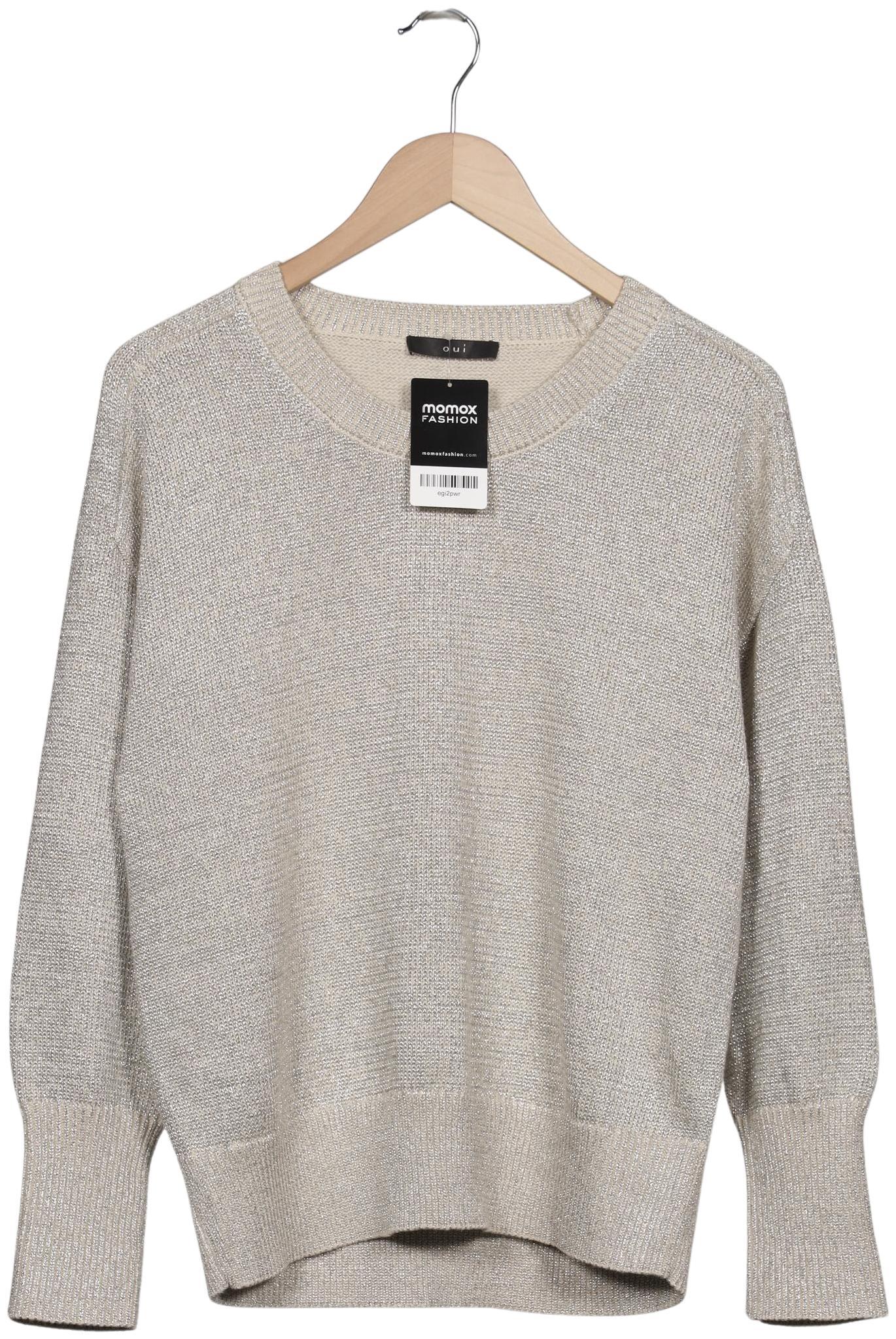 

Oui Damen Pullover, beige, Gr. 42