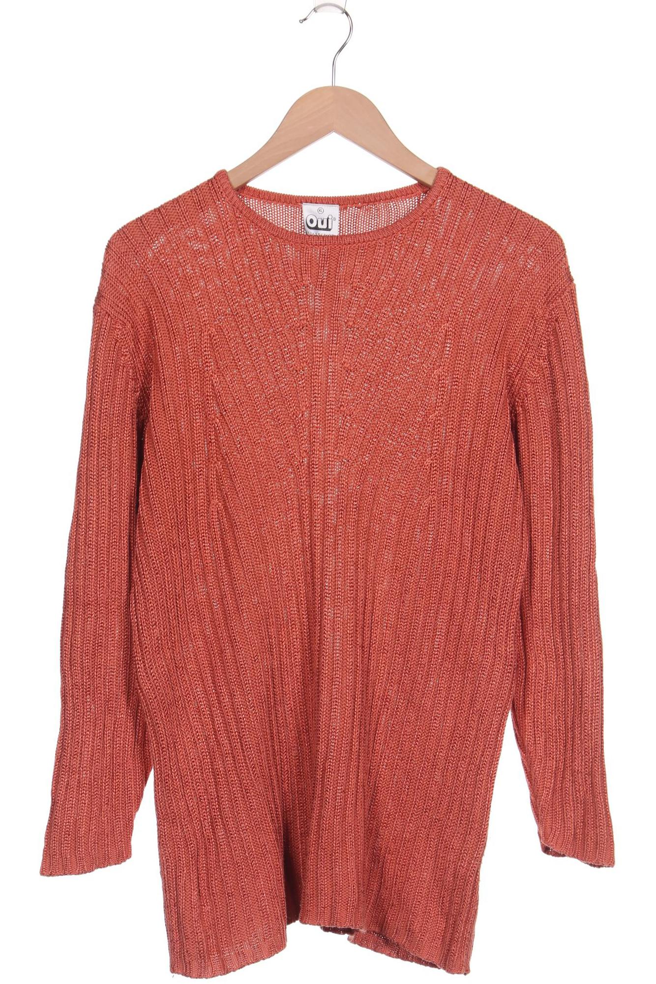 

Oui Damen Pullover, orange