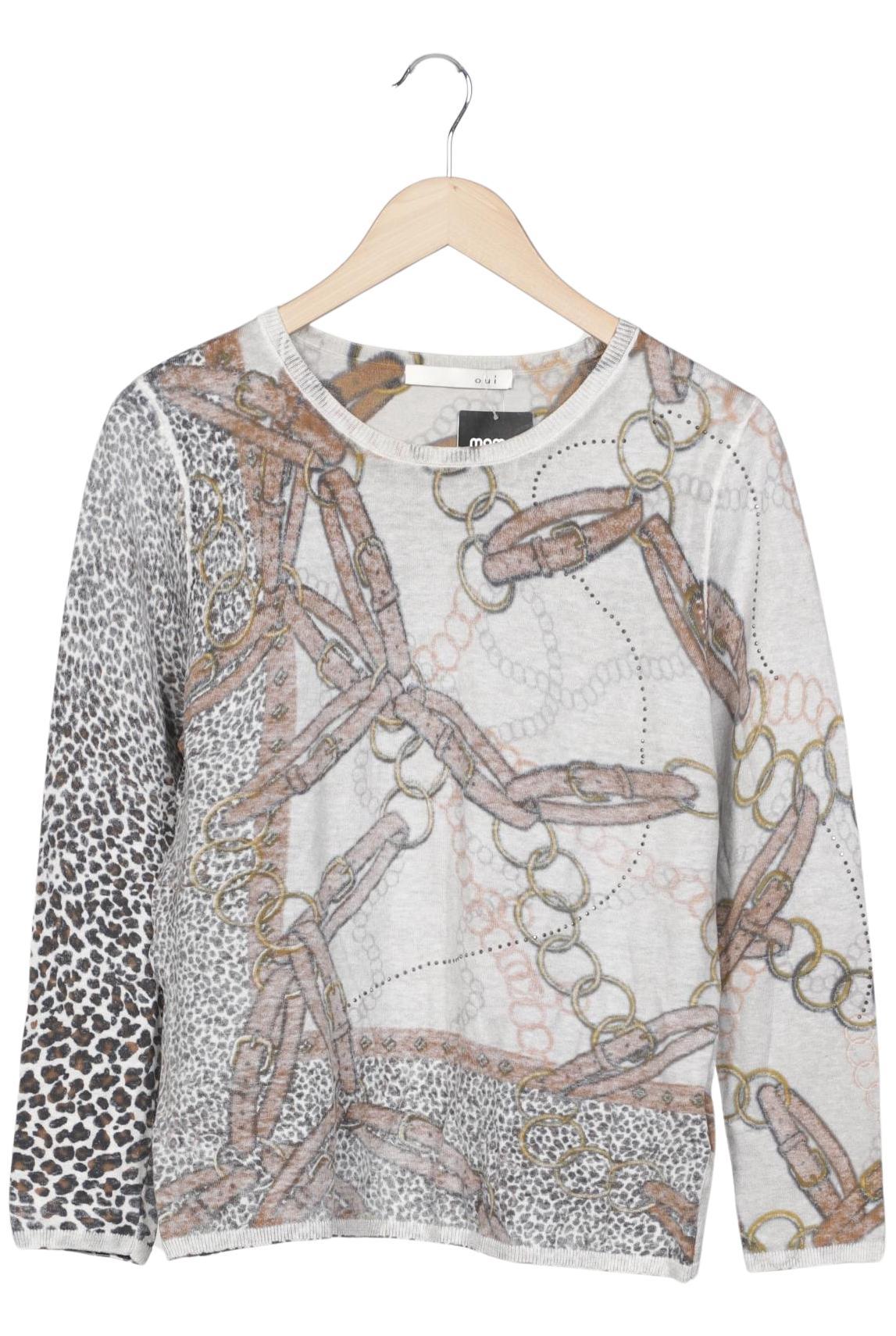 

Oui Damen Pullover, beige, Gr. 40