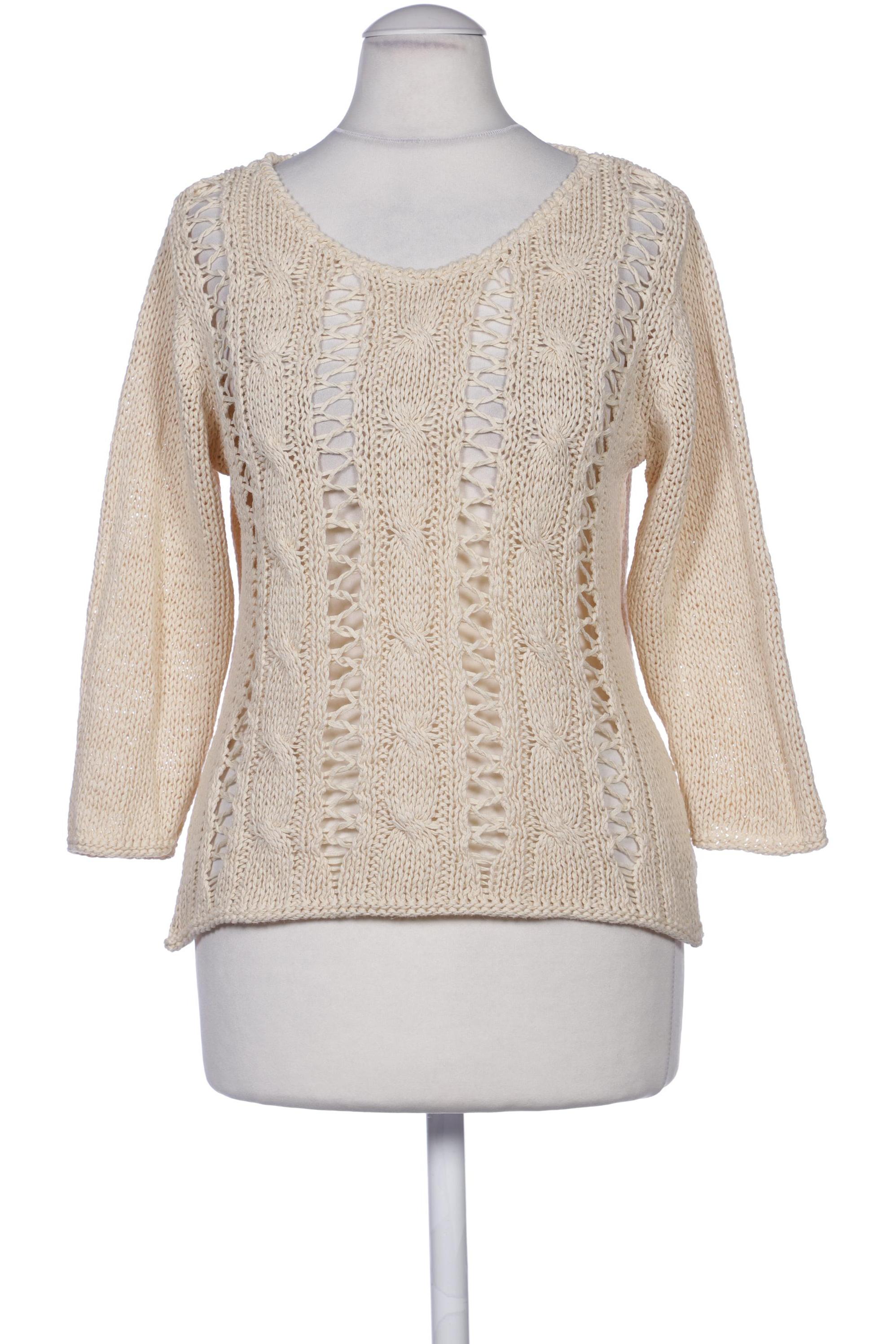 

Oui Damen Pullover, cremeweiß, Gr. 36