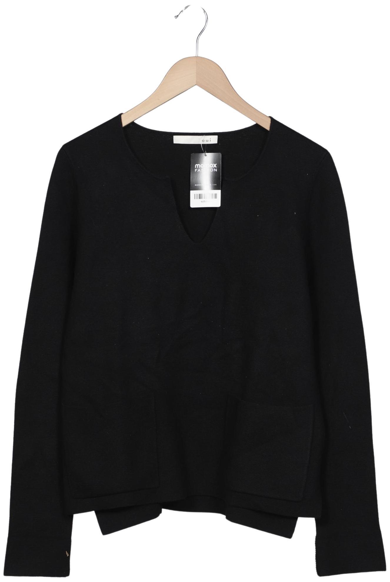 

Oui Damen Pullover, schwarz, Gr. 40