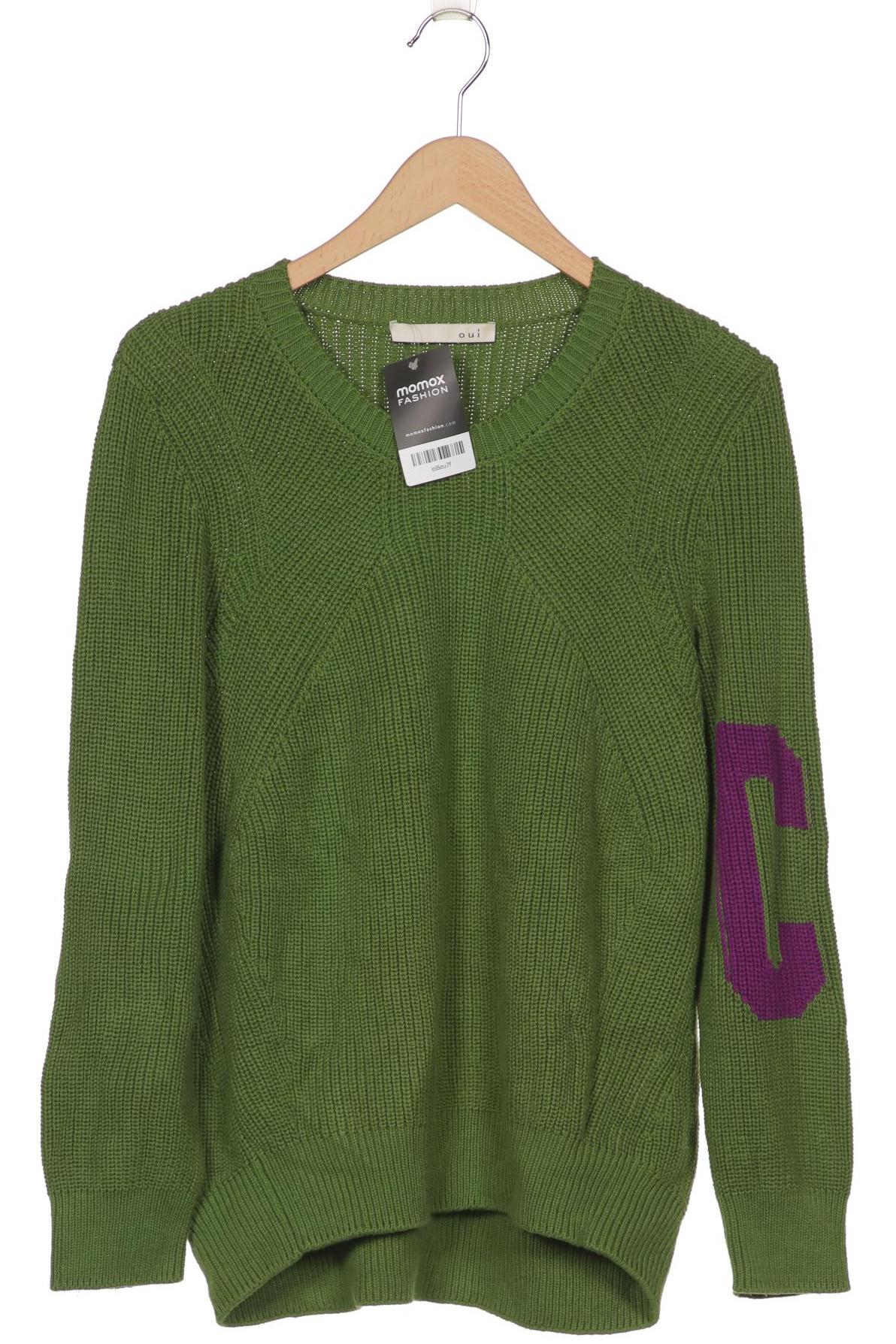 

Oui Damen Pullover, grün, Gr. 40