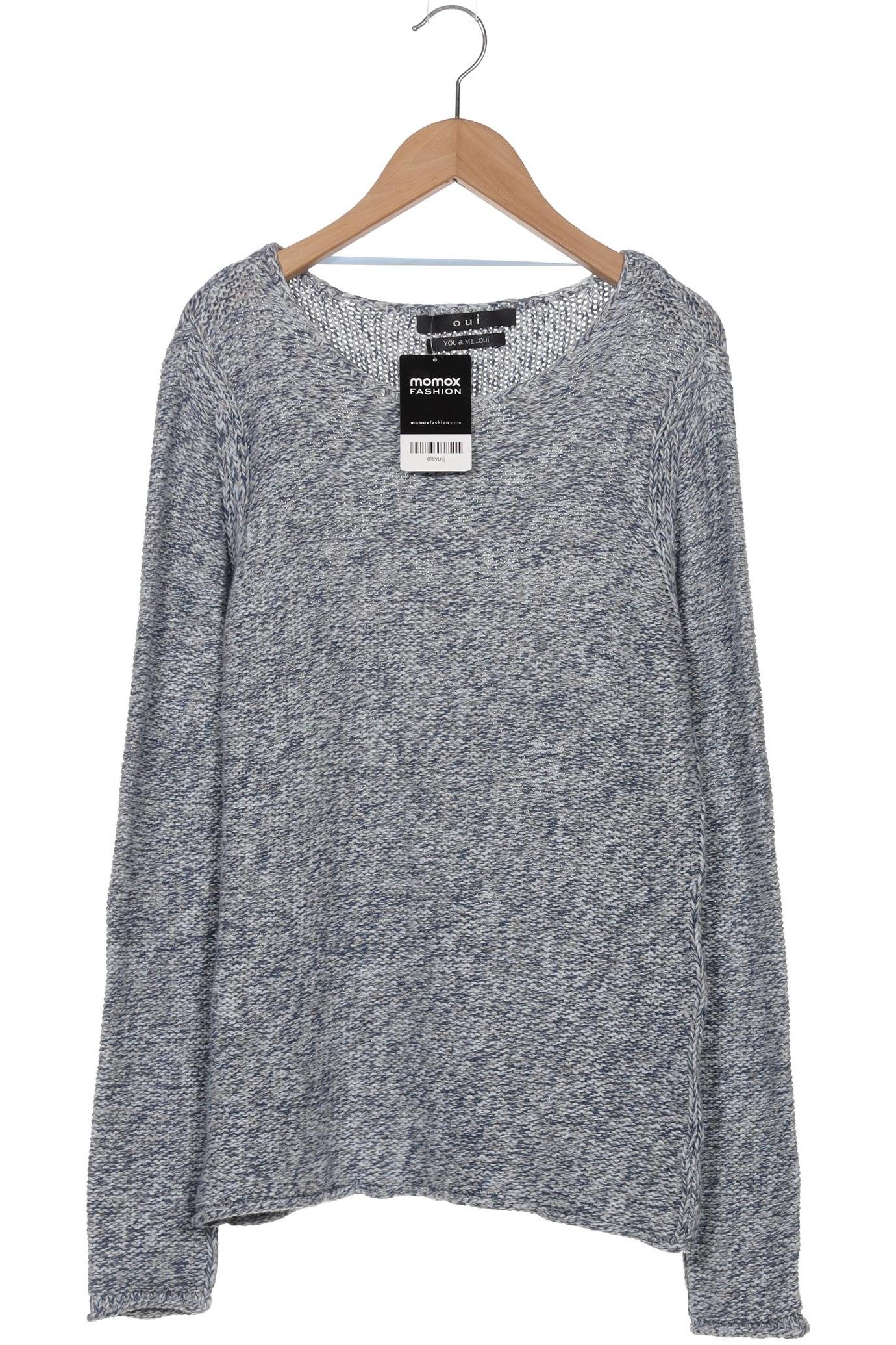 

Oui Damen Pullover, hellblau, Gr. 38