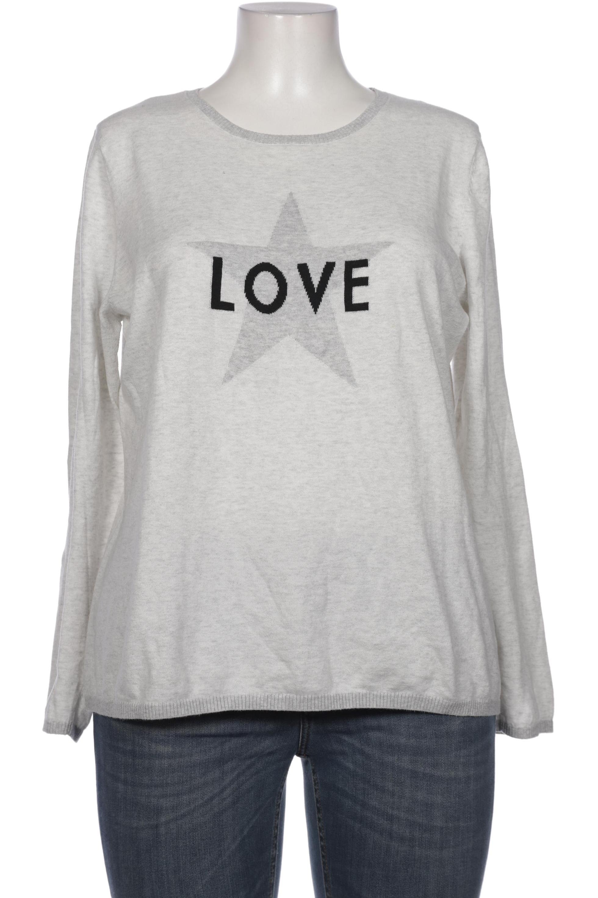 

Oui Damen Pullover, grau, Gr. 44