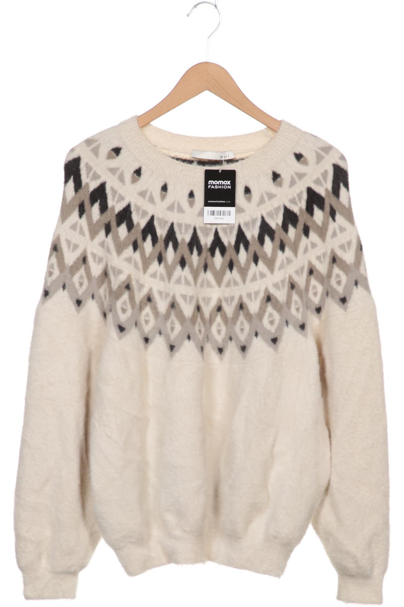 

Oui Damen Pullover, cremeweiß, Gr. 42