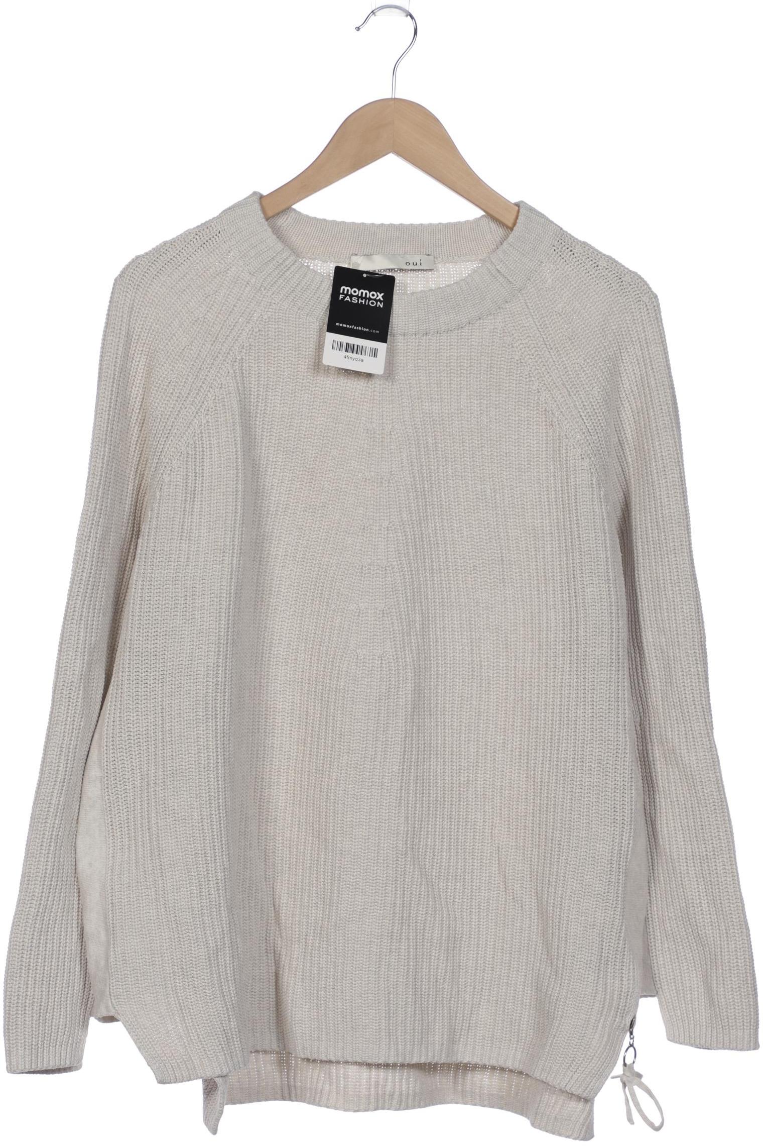 

Oui Damen Pullover, beige, Gr. 46