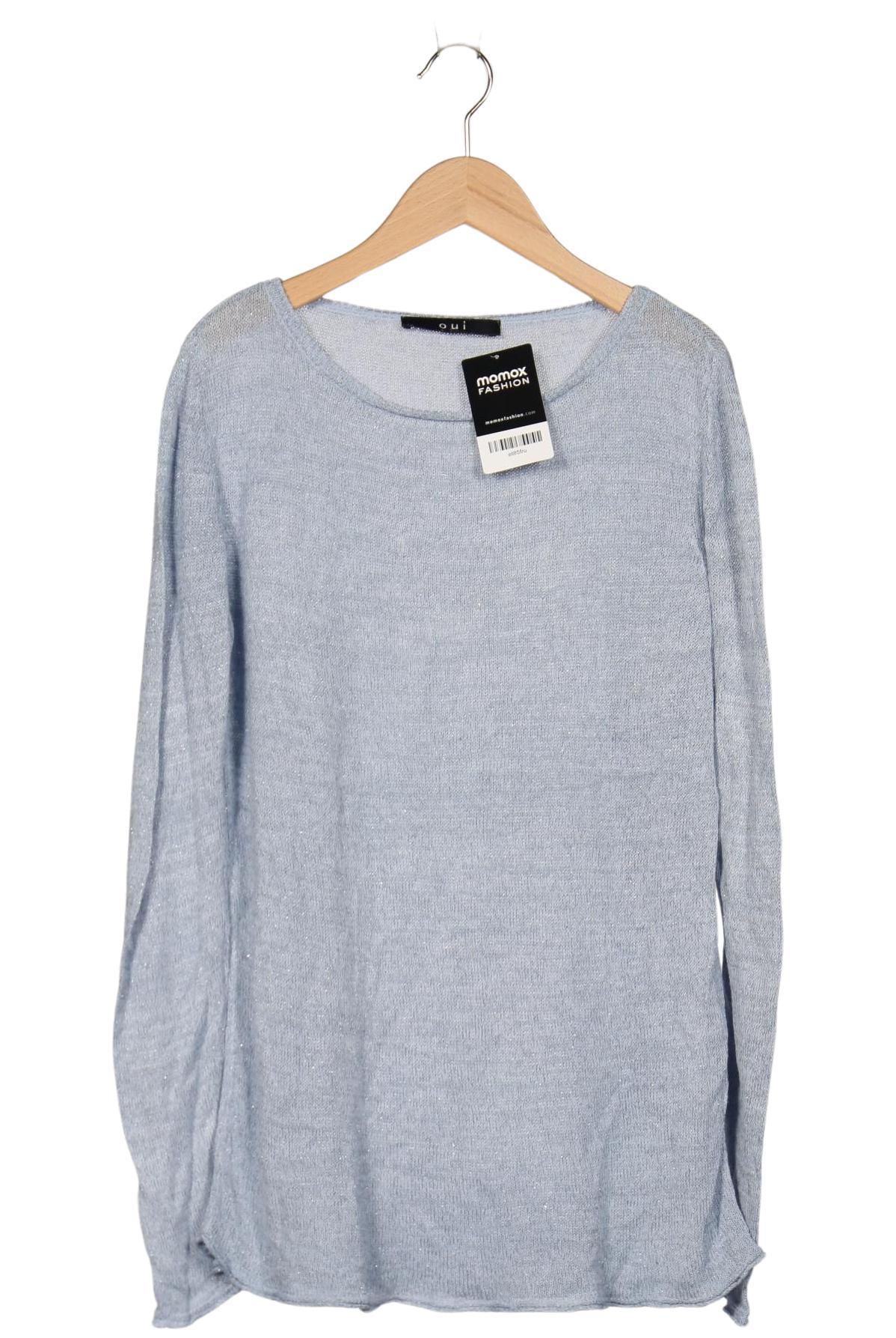 

Oui Damen Pullover, hellblau, Gr. 36